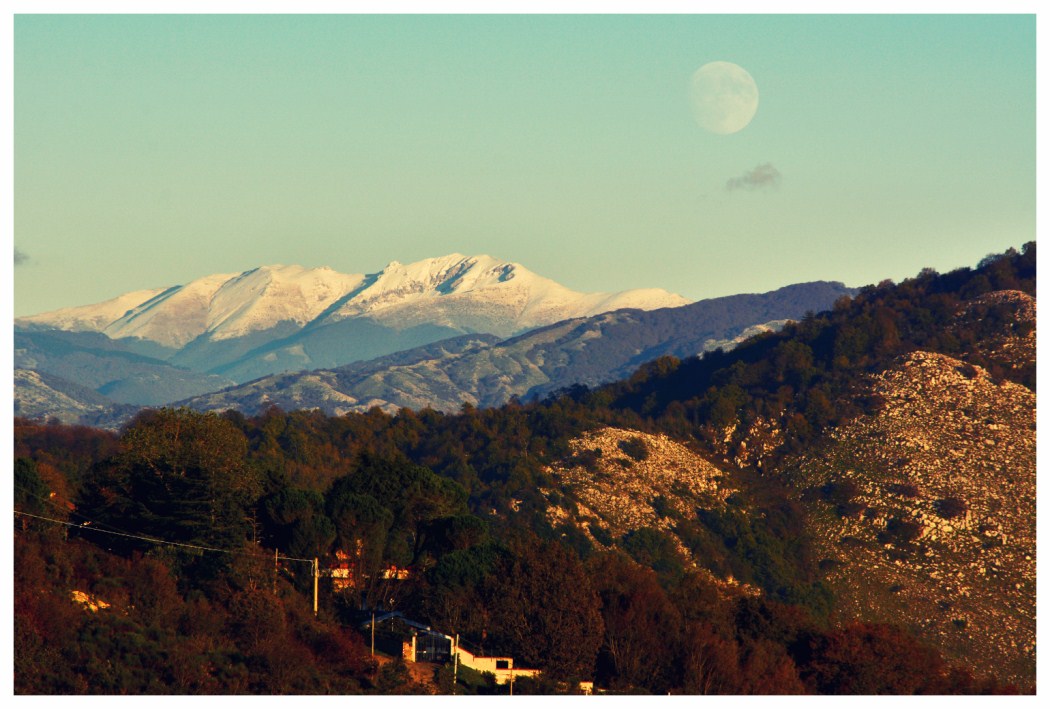 View from Castel San Pietro Romano