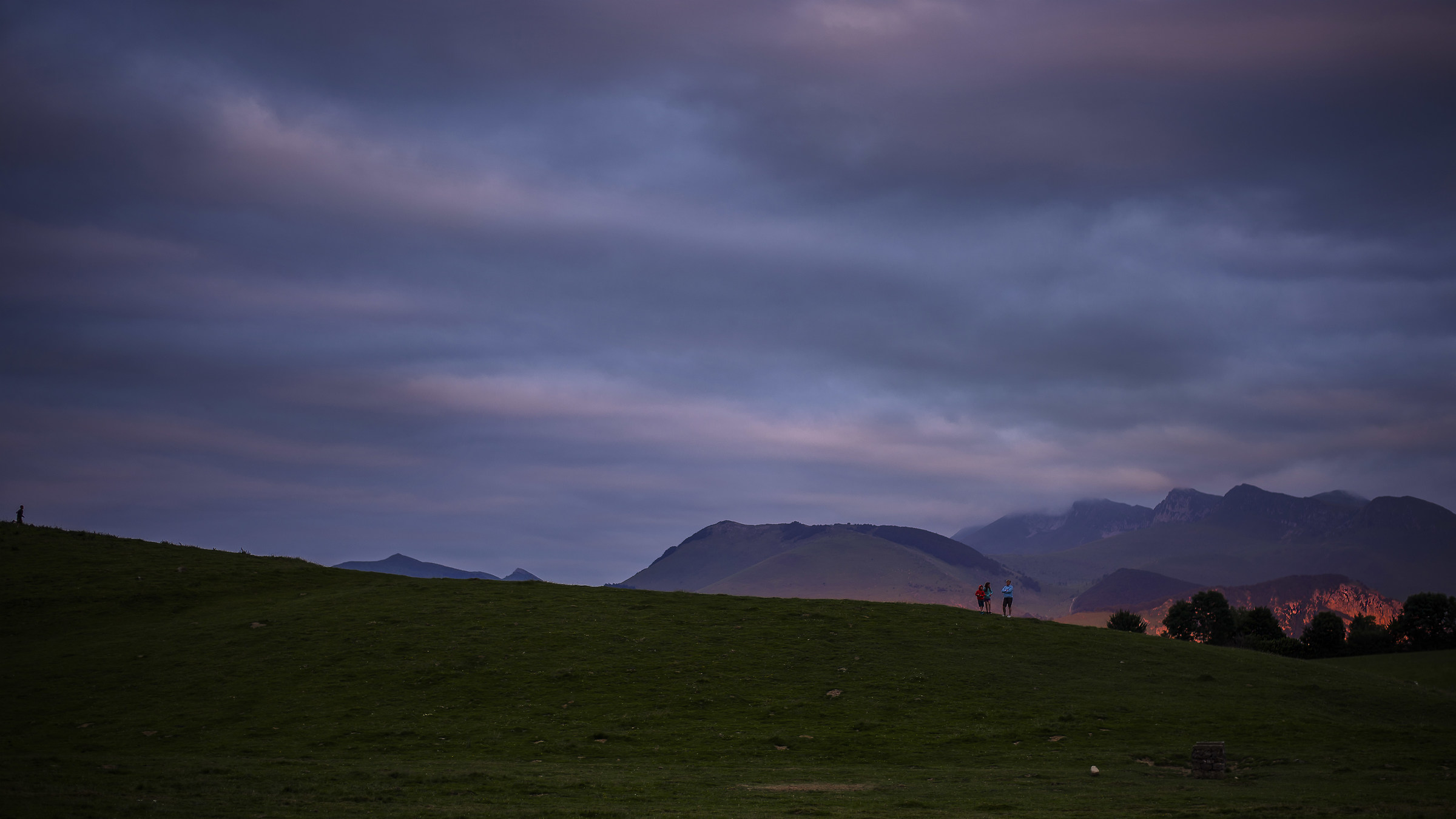 Ultime luci in montagna