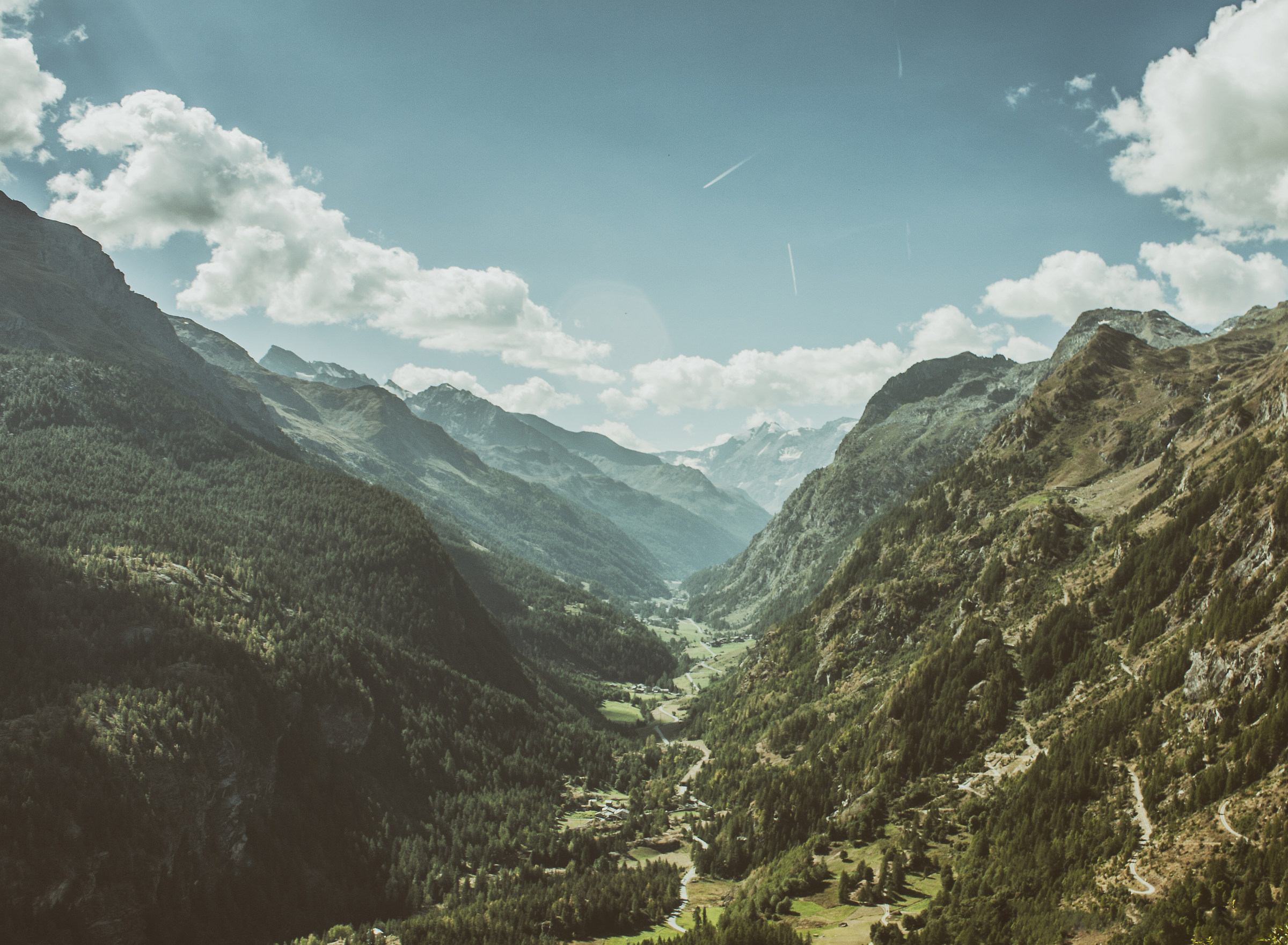 Descent to Valgrisenche