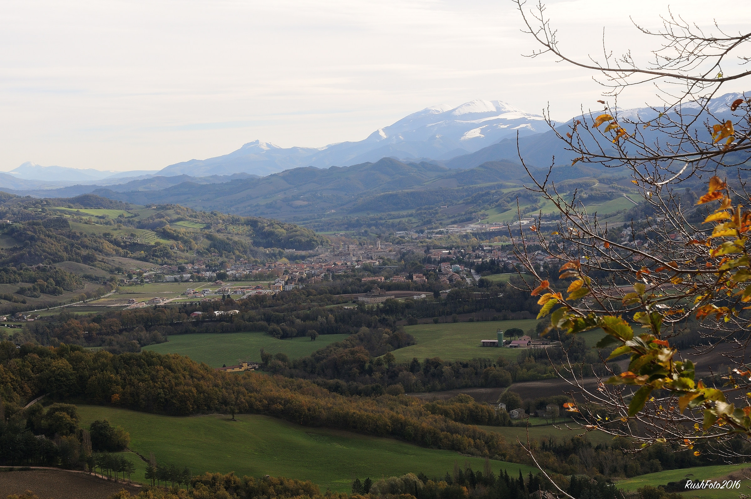 The balcony on the Metauro