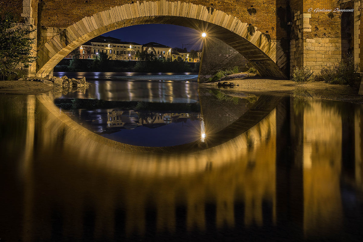 L'occhio del ponte Scaligero