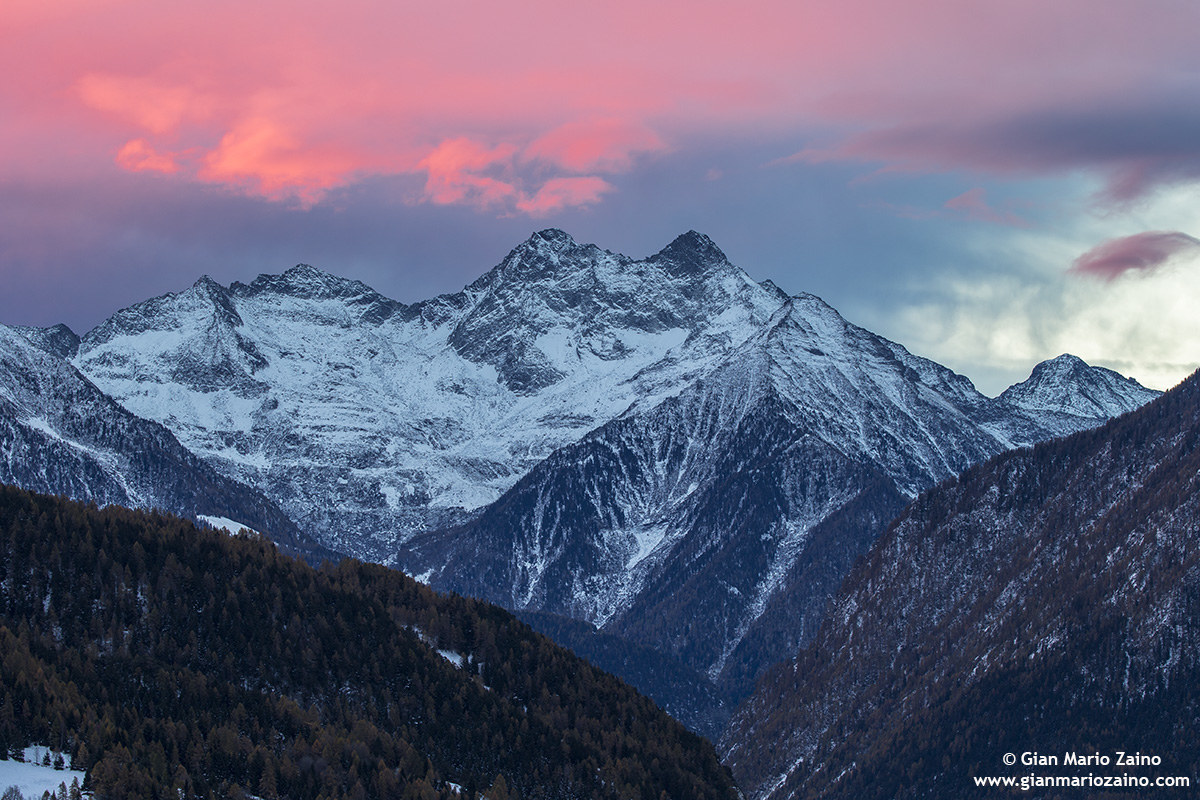 Sunrise in the Val d'Ayas - 02