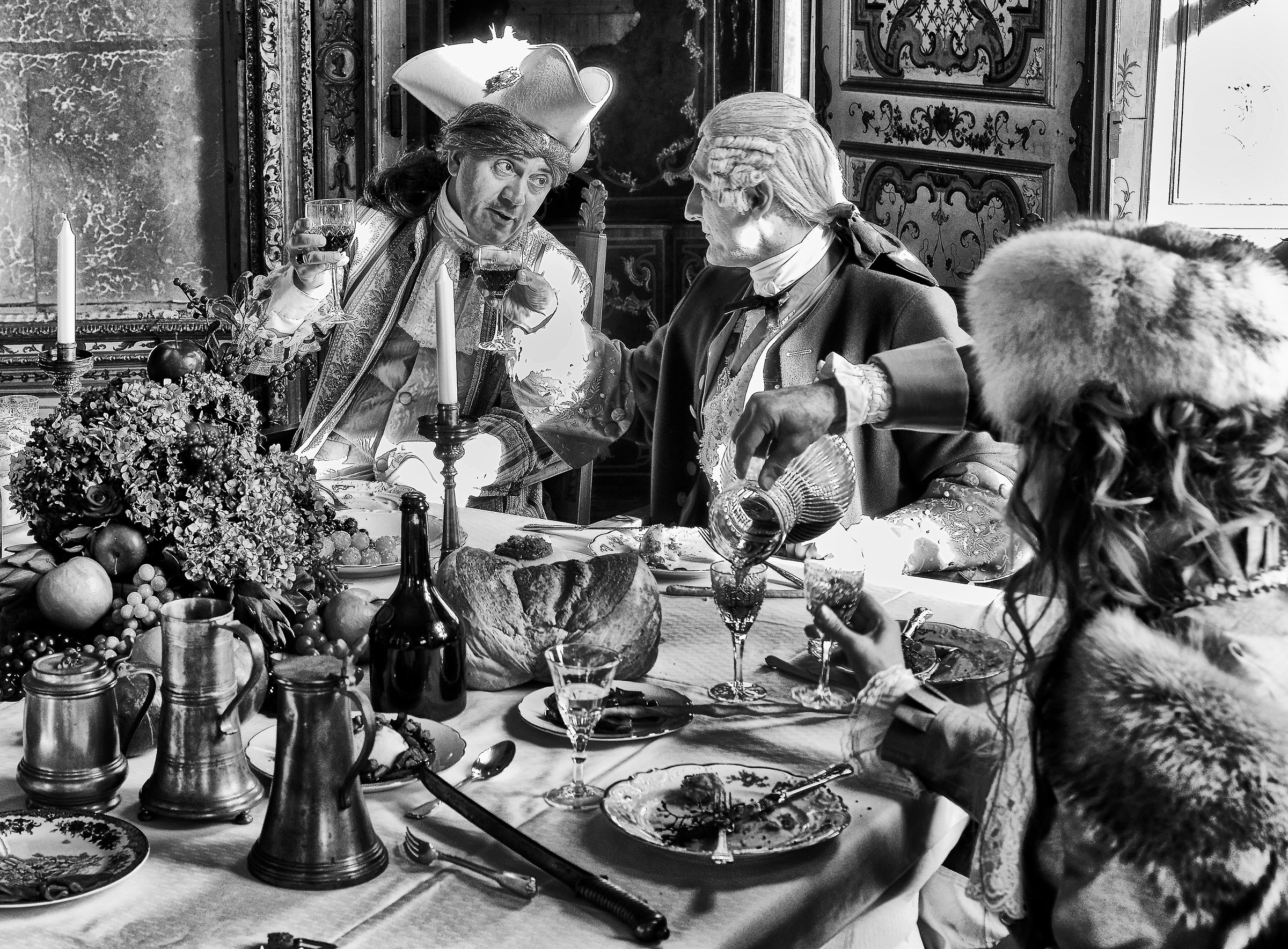 pranzo storico a Stupinigi