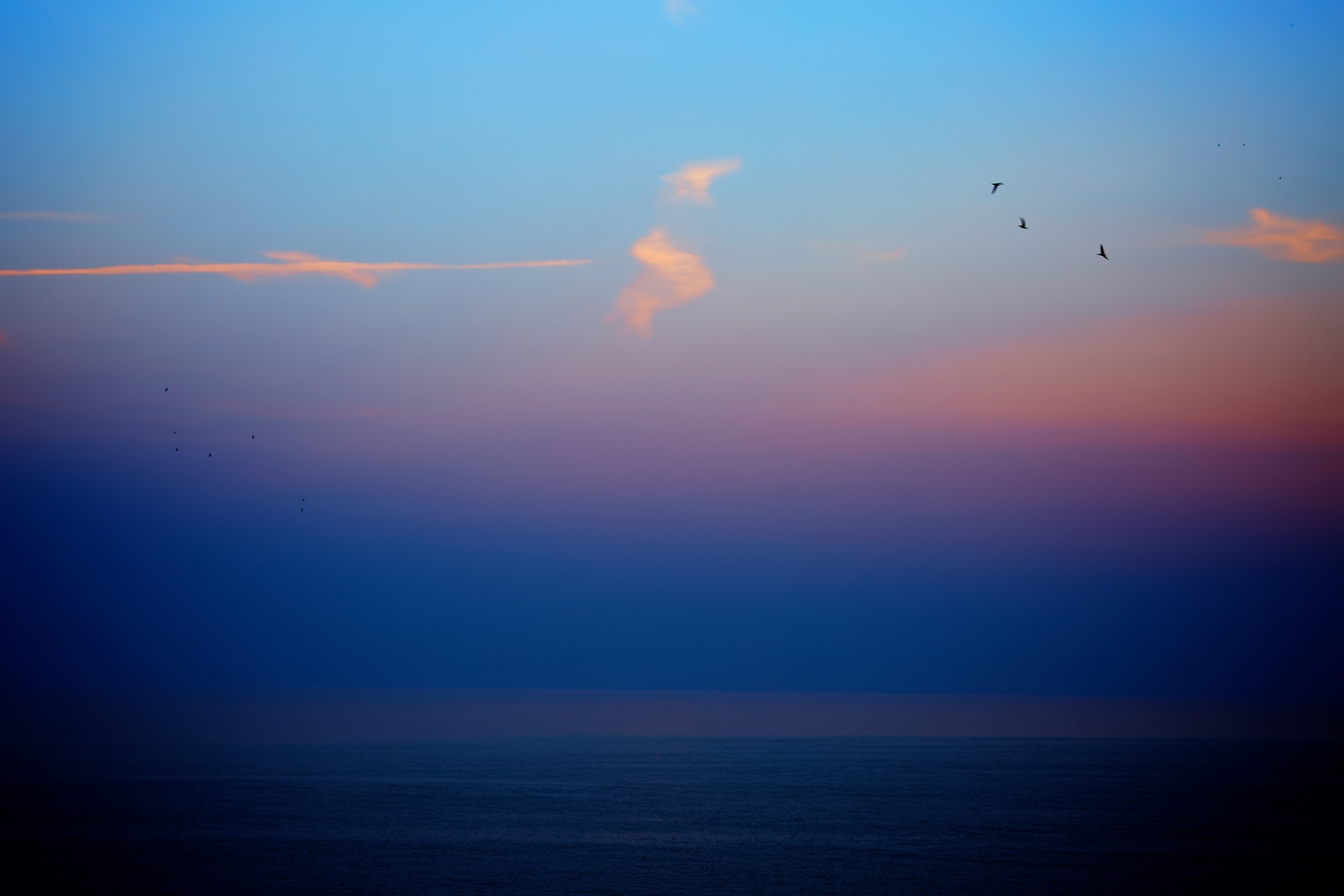 sfumature al tramonto