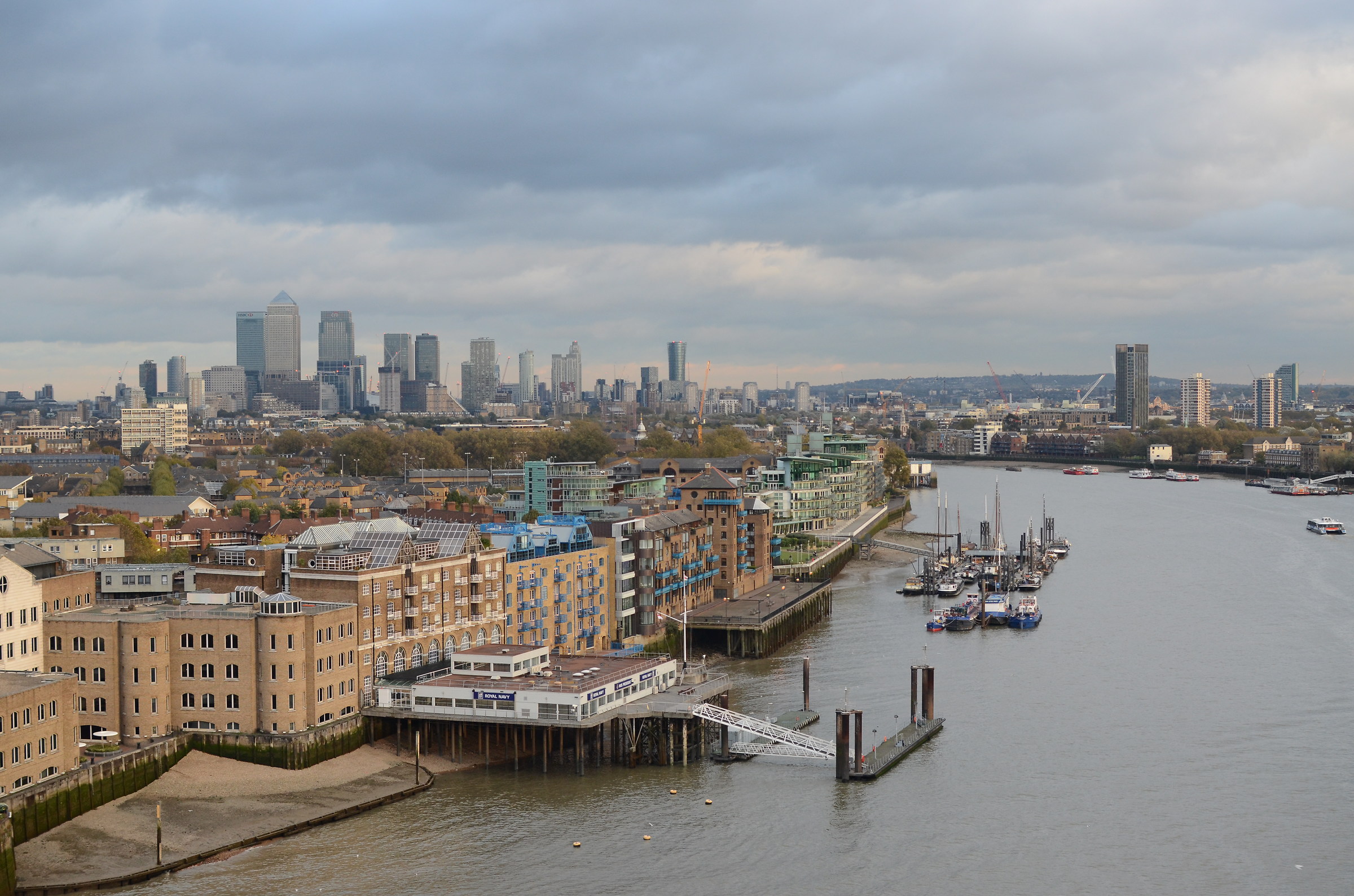 London view of Tower Bridge