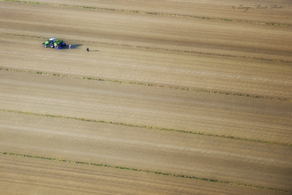 The land requires sweat