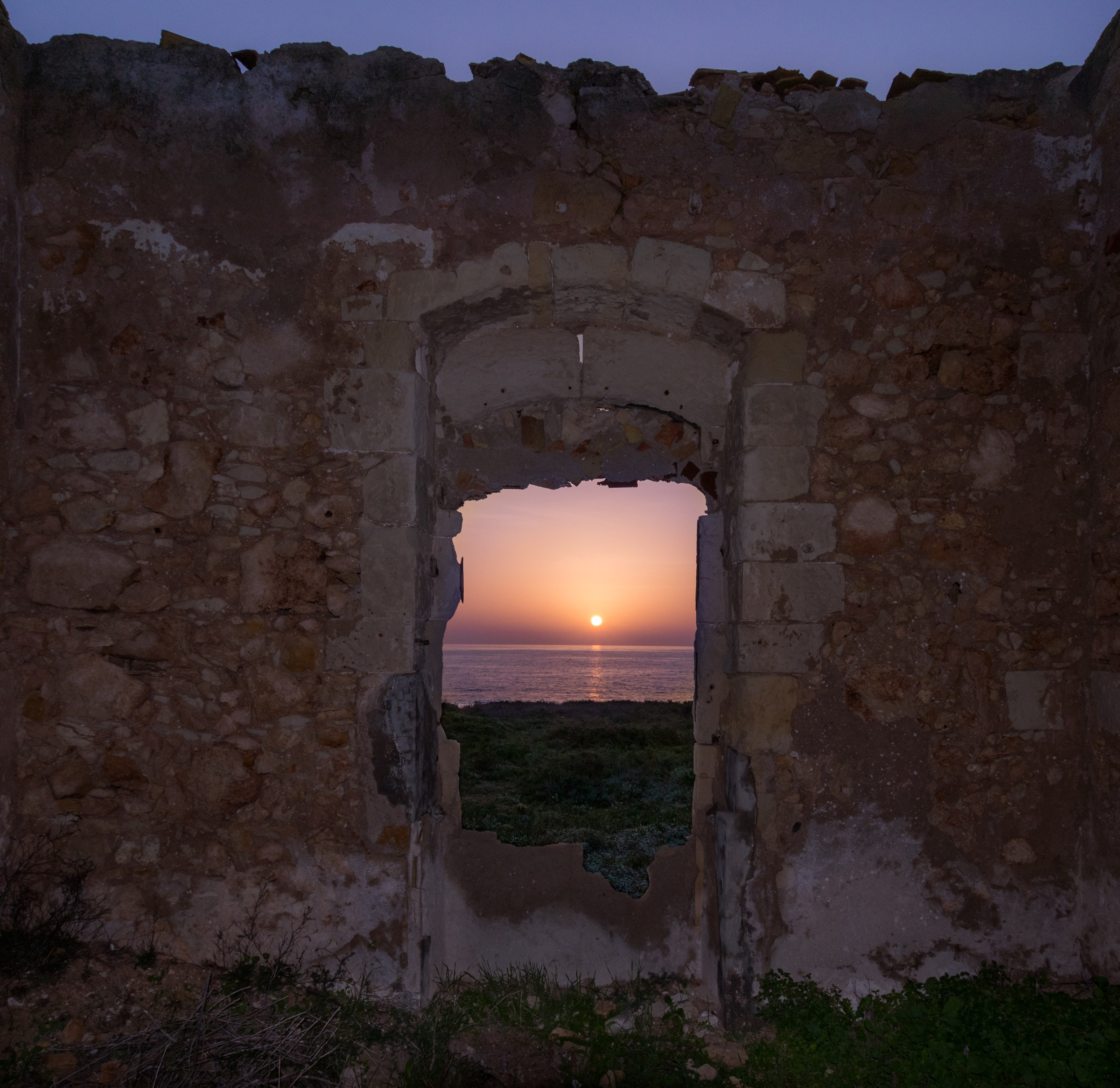 Sunrise from the cottage
