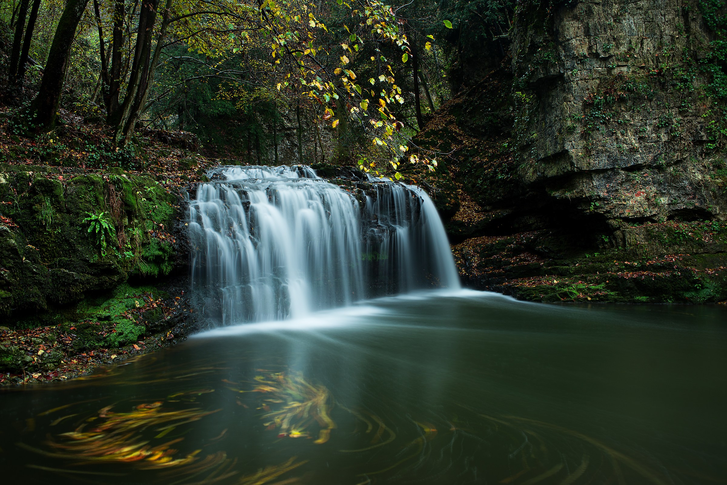 ferrera of waterfall