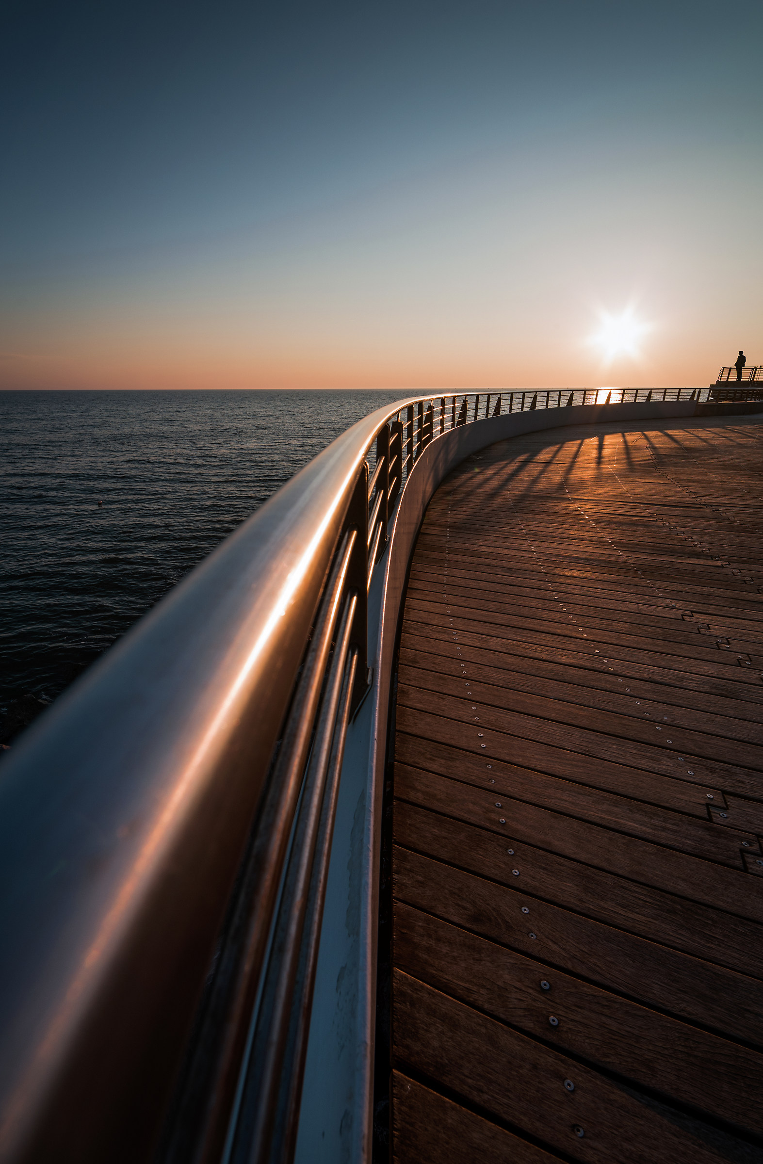 The man of the sunset