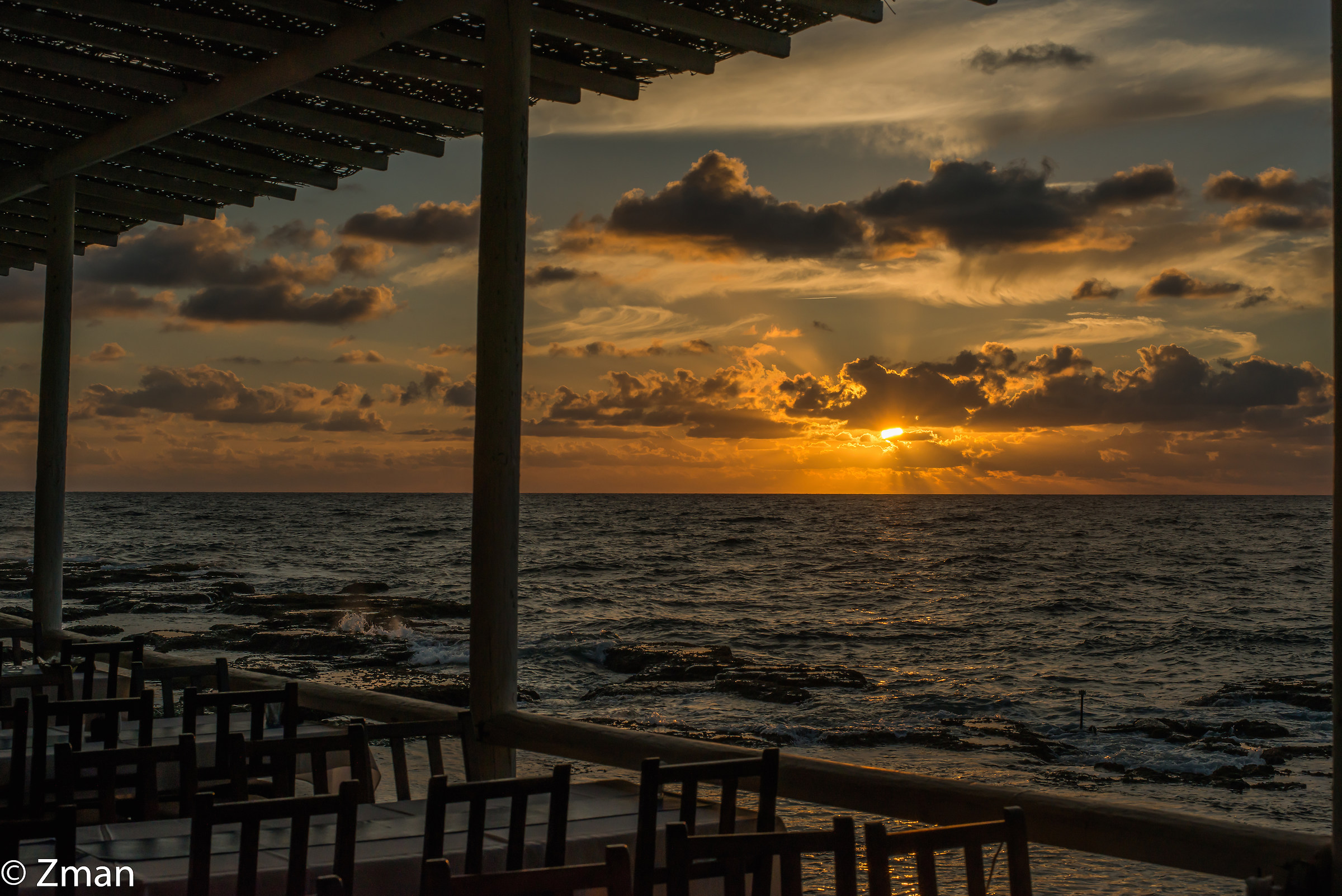 Tramonto e mare Tramonto e il mare