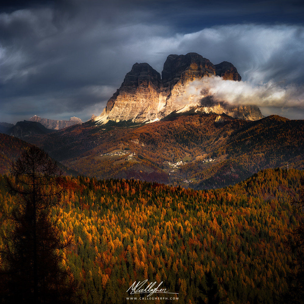 Prima luce sul Pelmo