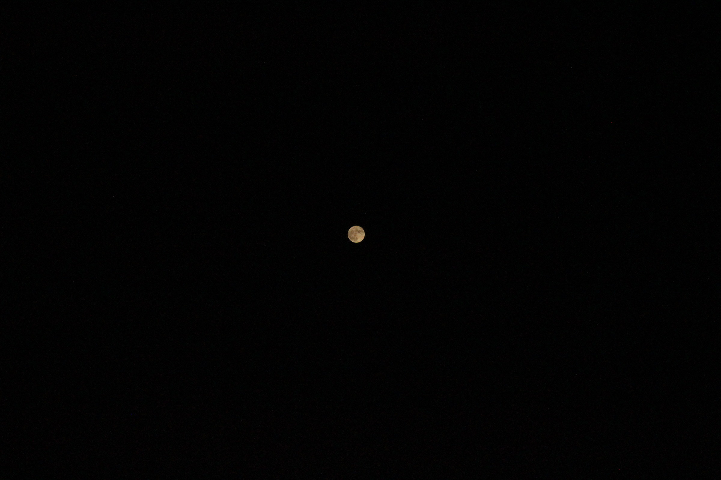 Moon - the first photo