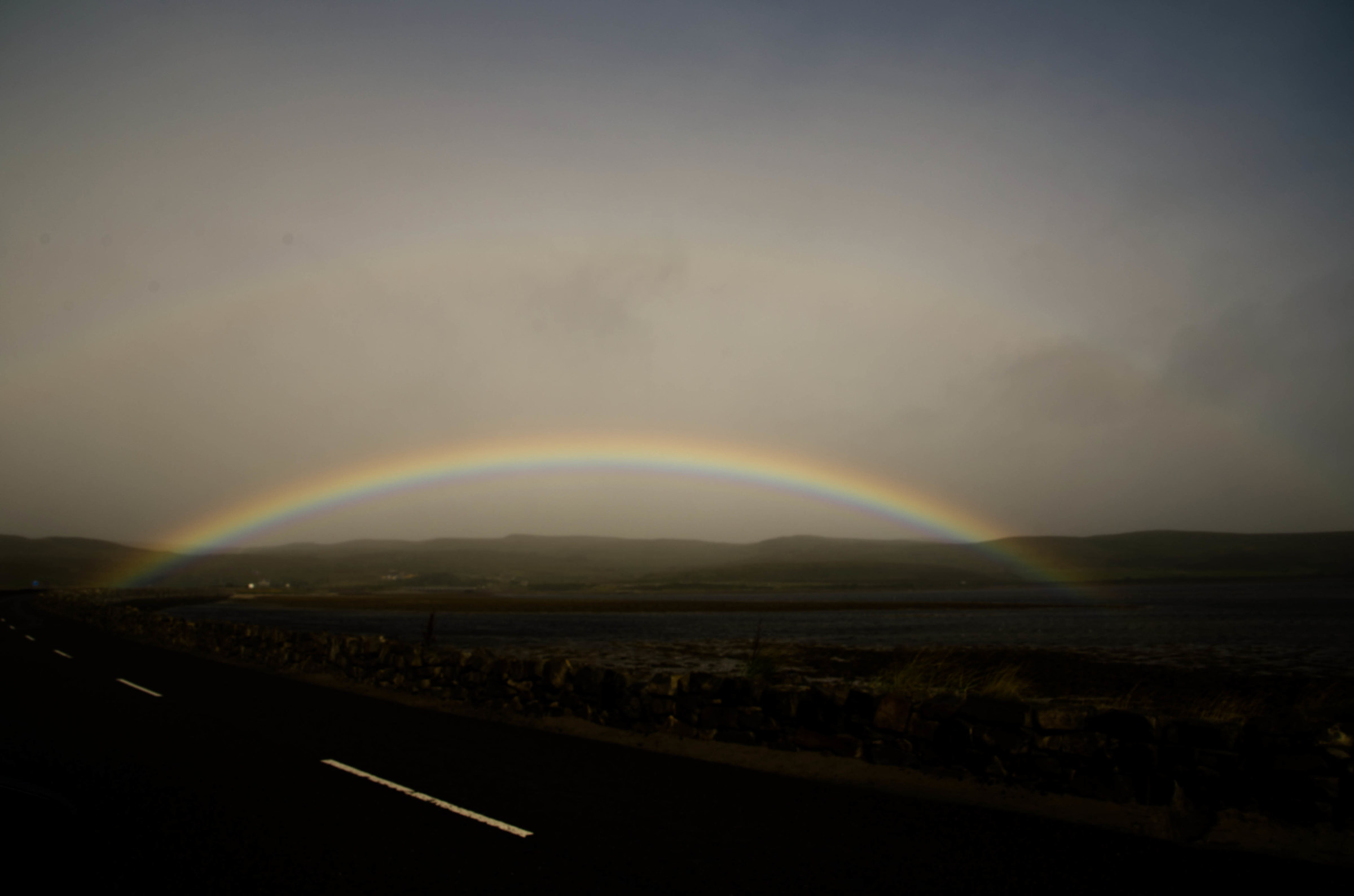 quella mattina che cercammo attraversare l'arcobaleno