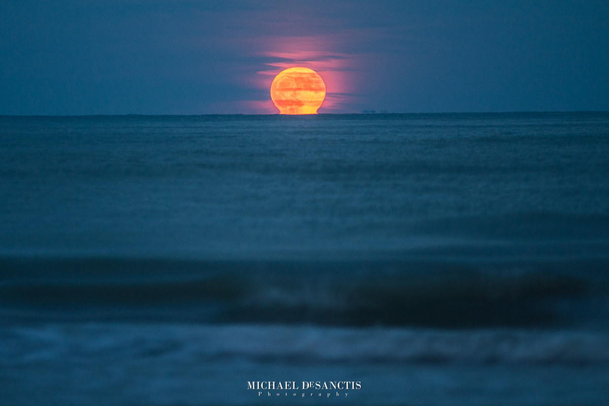 An explosion of the Moon