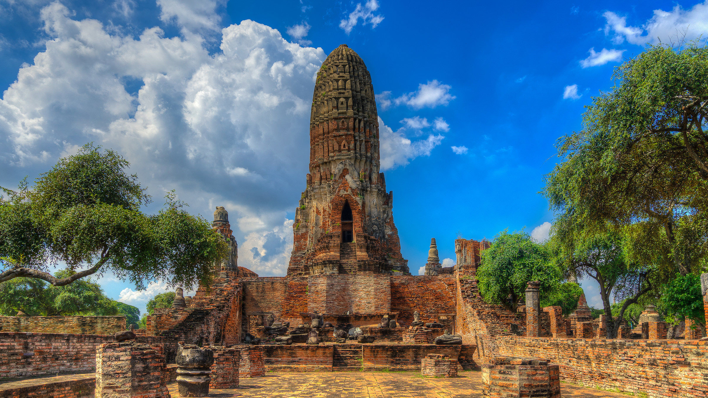 Wat Phraram, Ayutthaya, Thailandia