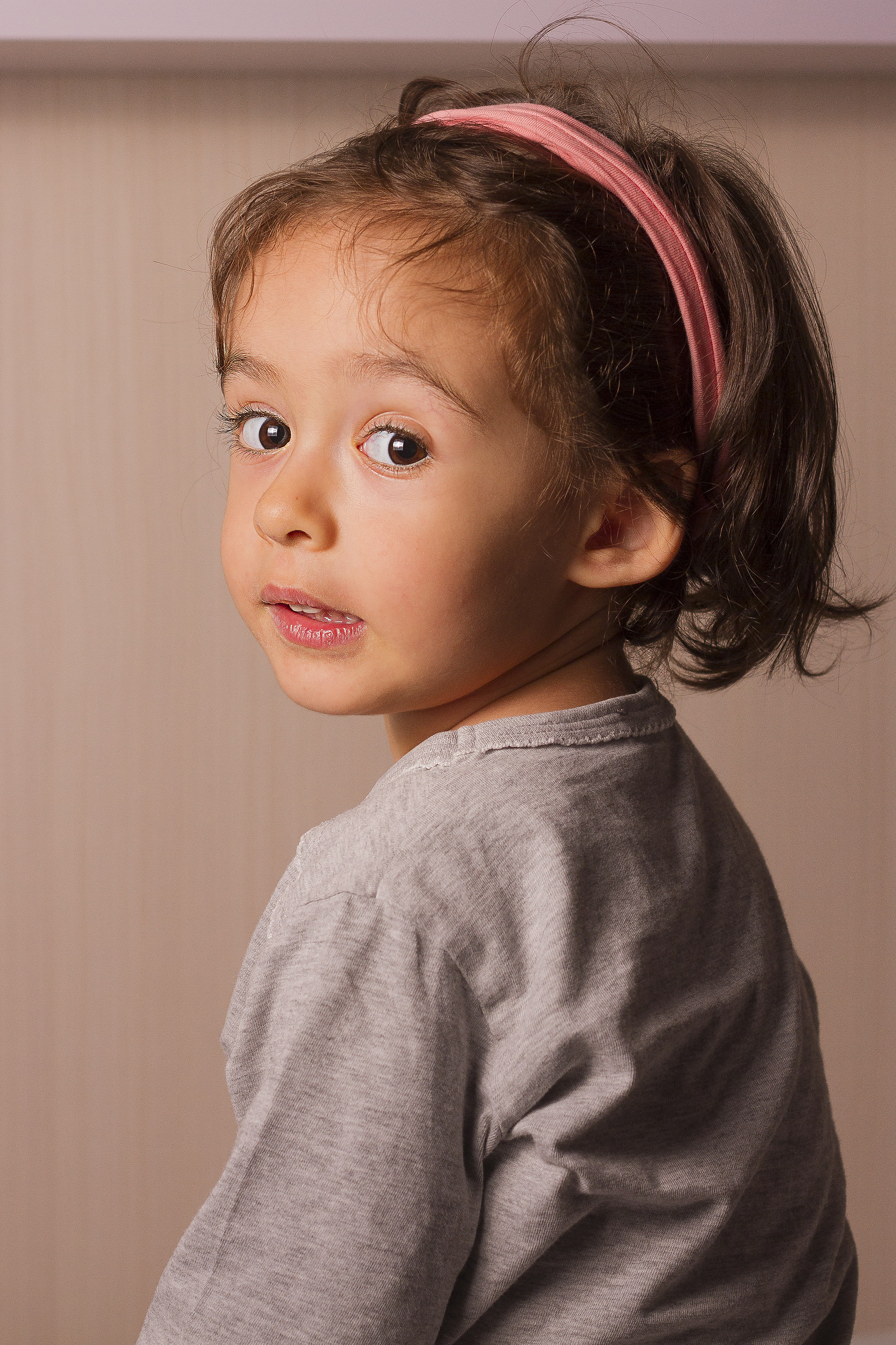 The little girl with a Pearl Earring