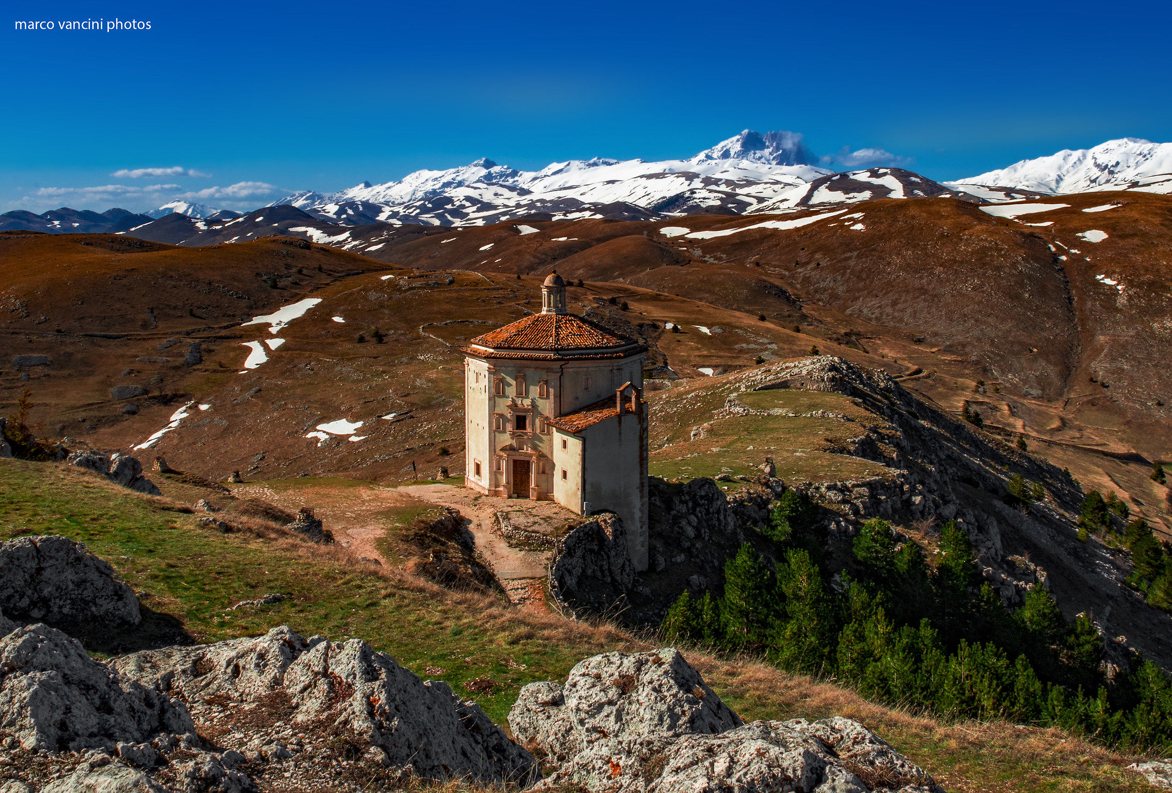 Rocca Calascio and the Gran Sasso