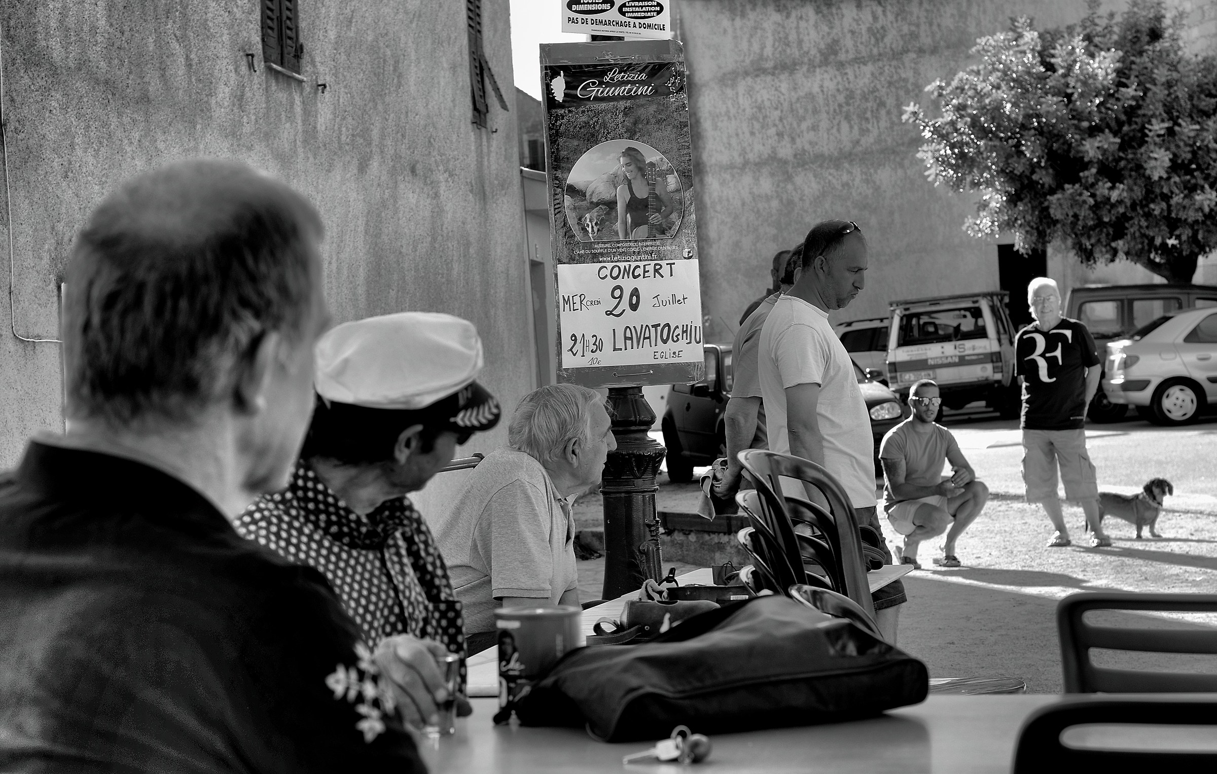 We are here in the evening ....