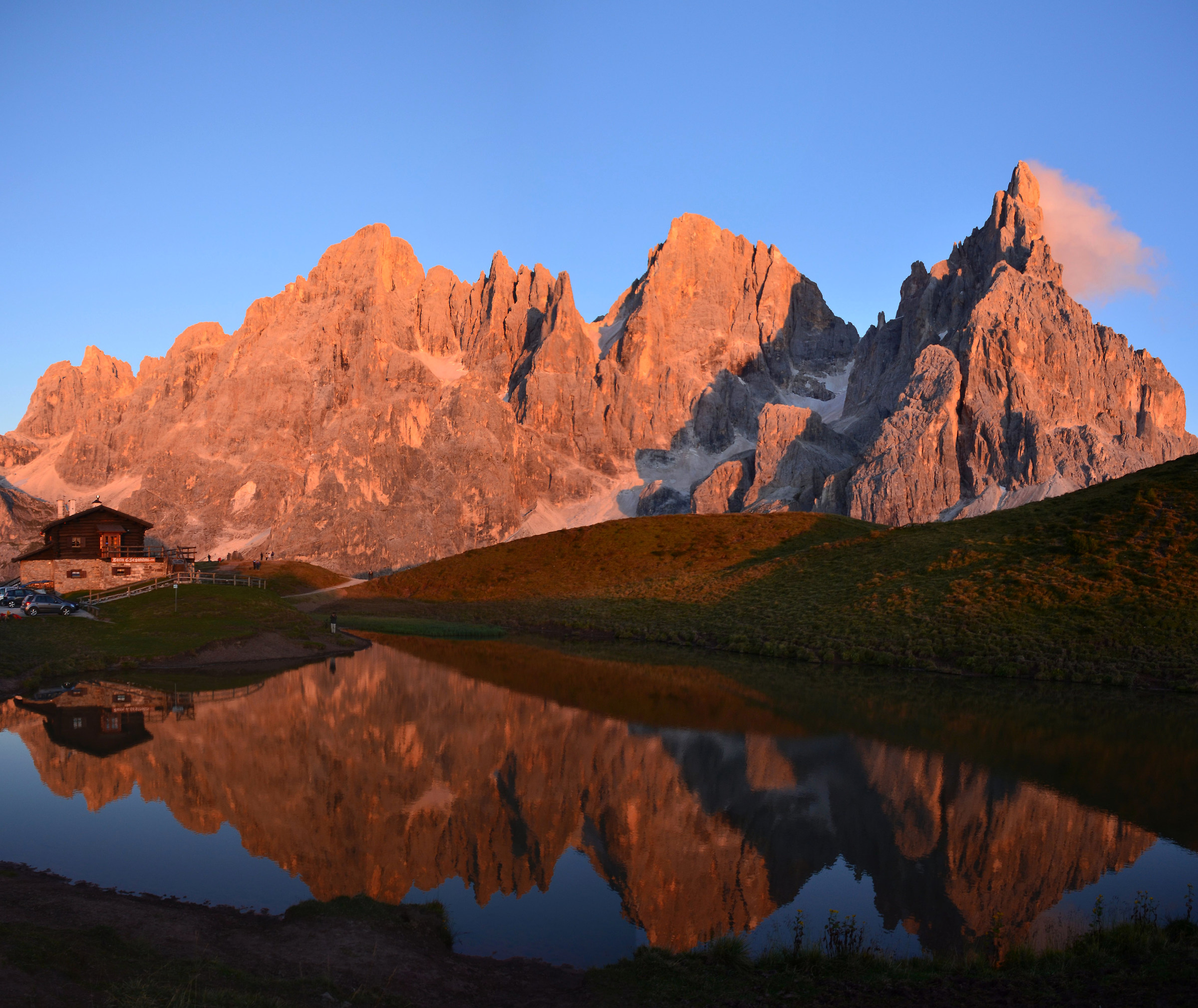 hut sawyers, Passo Rolle