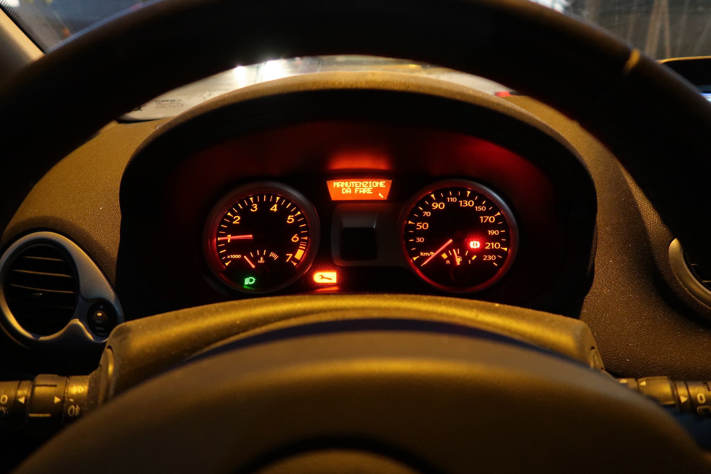 Manutenzione da fare