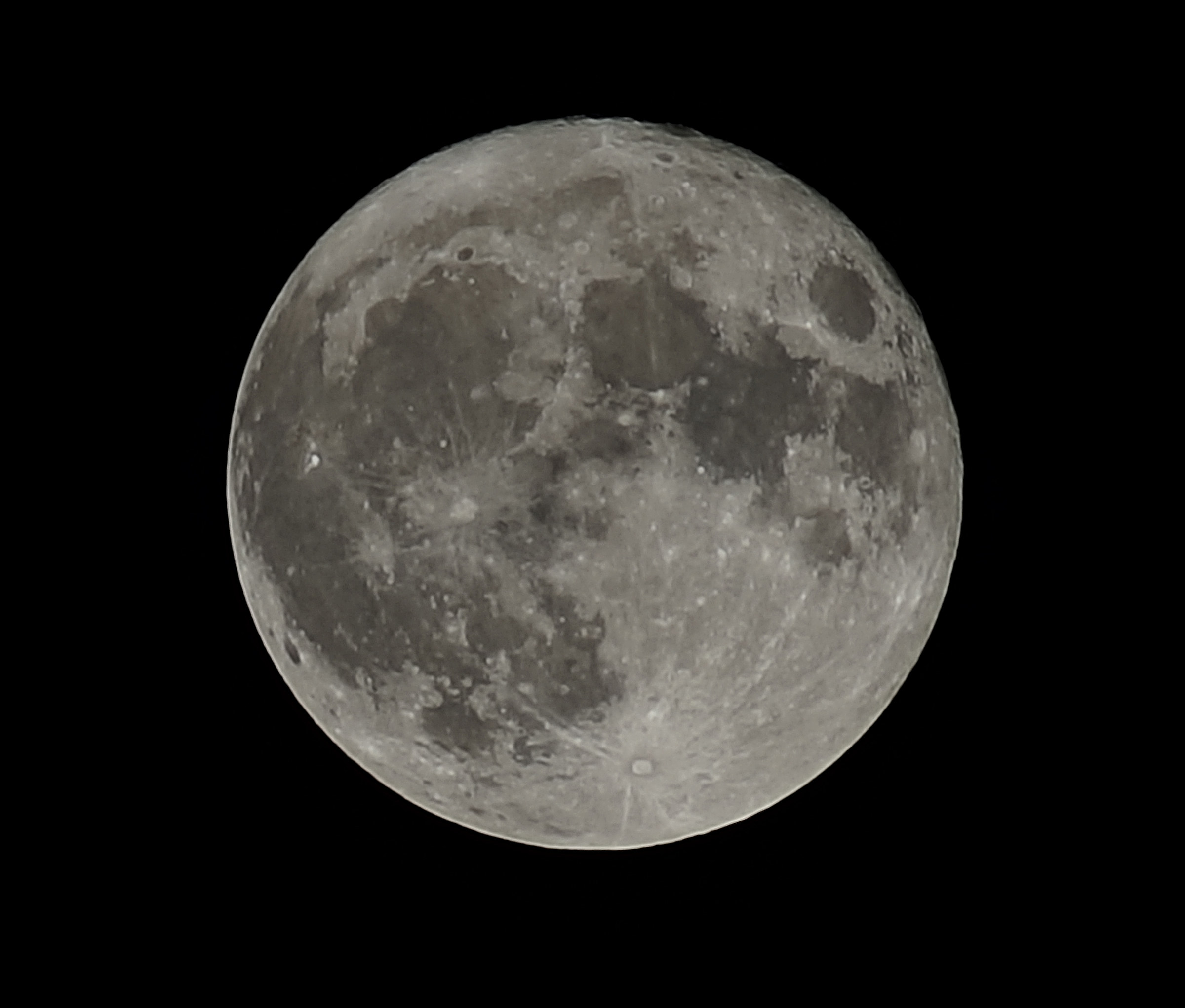 Superluna (photo made by my son)