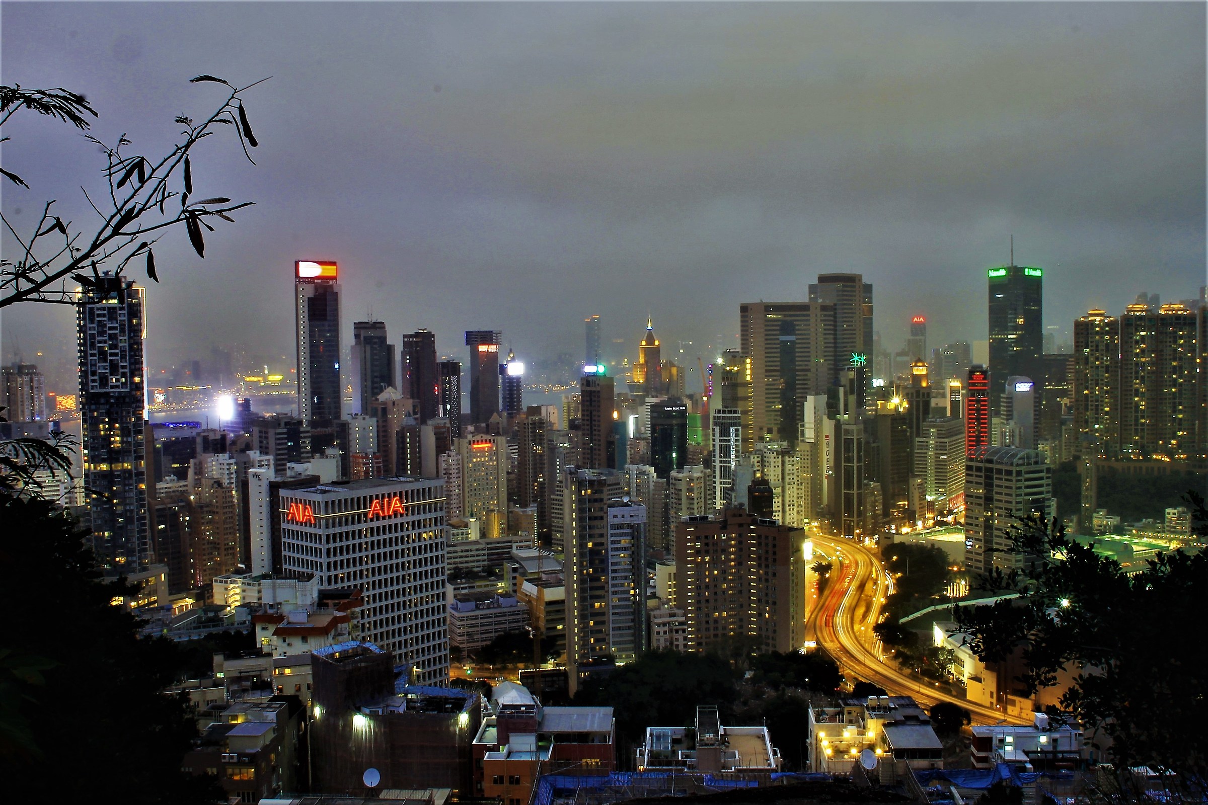 Hong Kong from the Love's Rock