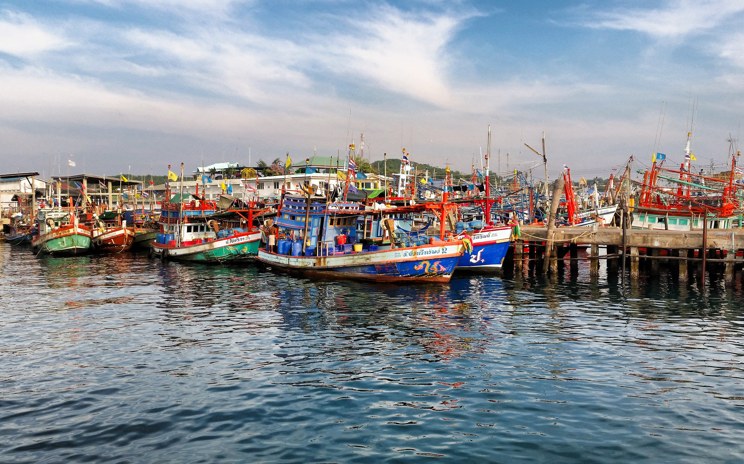 I colori della pesca