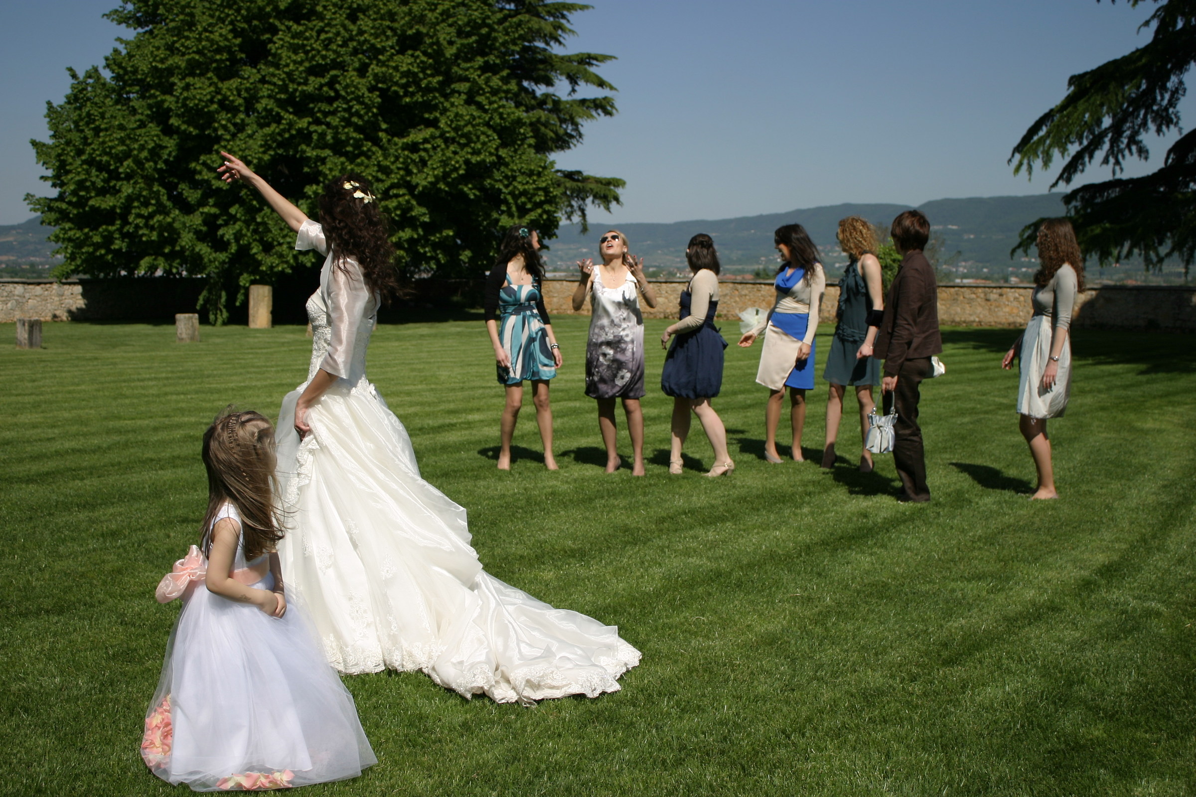 where is the bouquet?