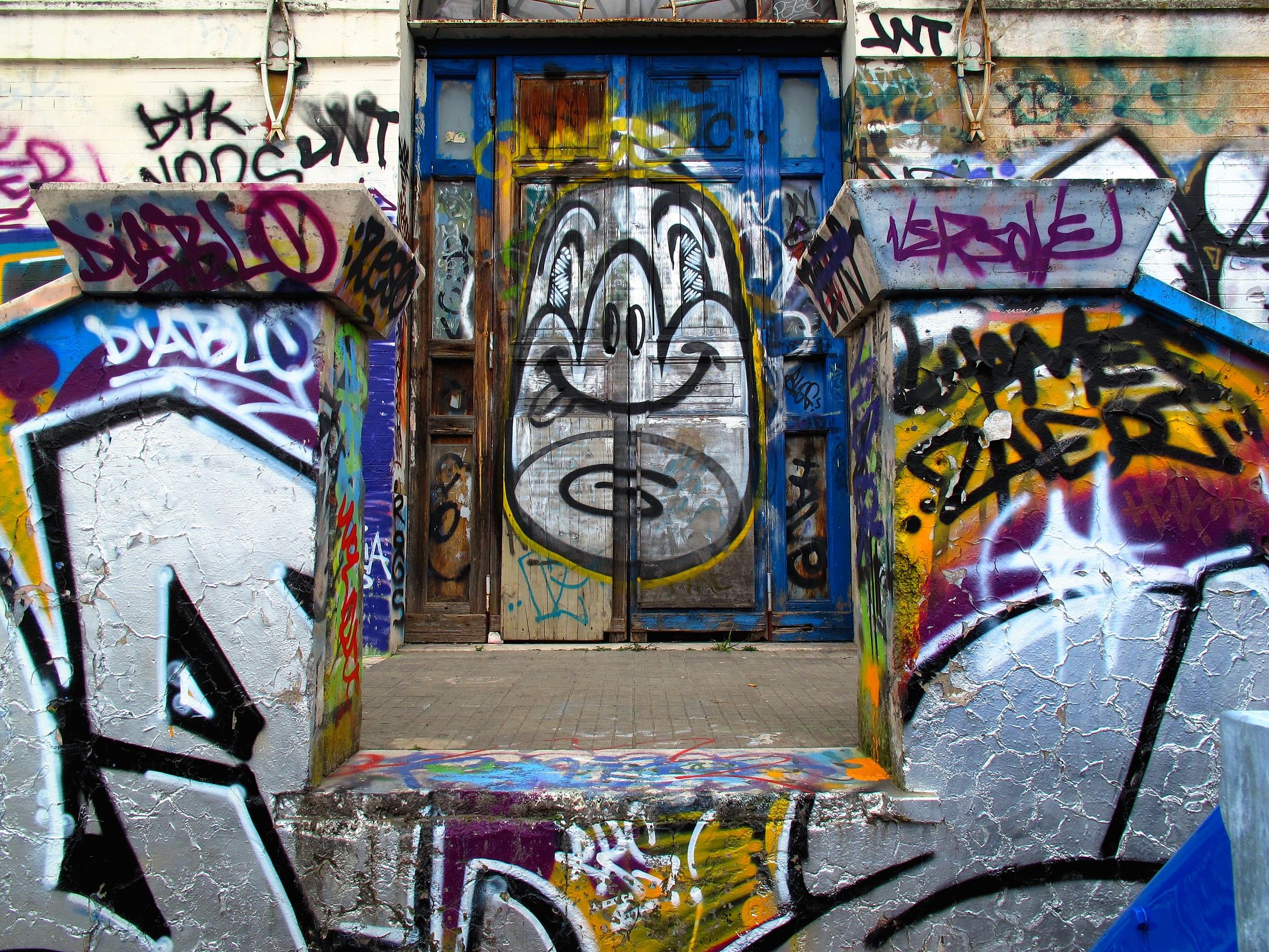 Roma - colori sui muri