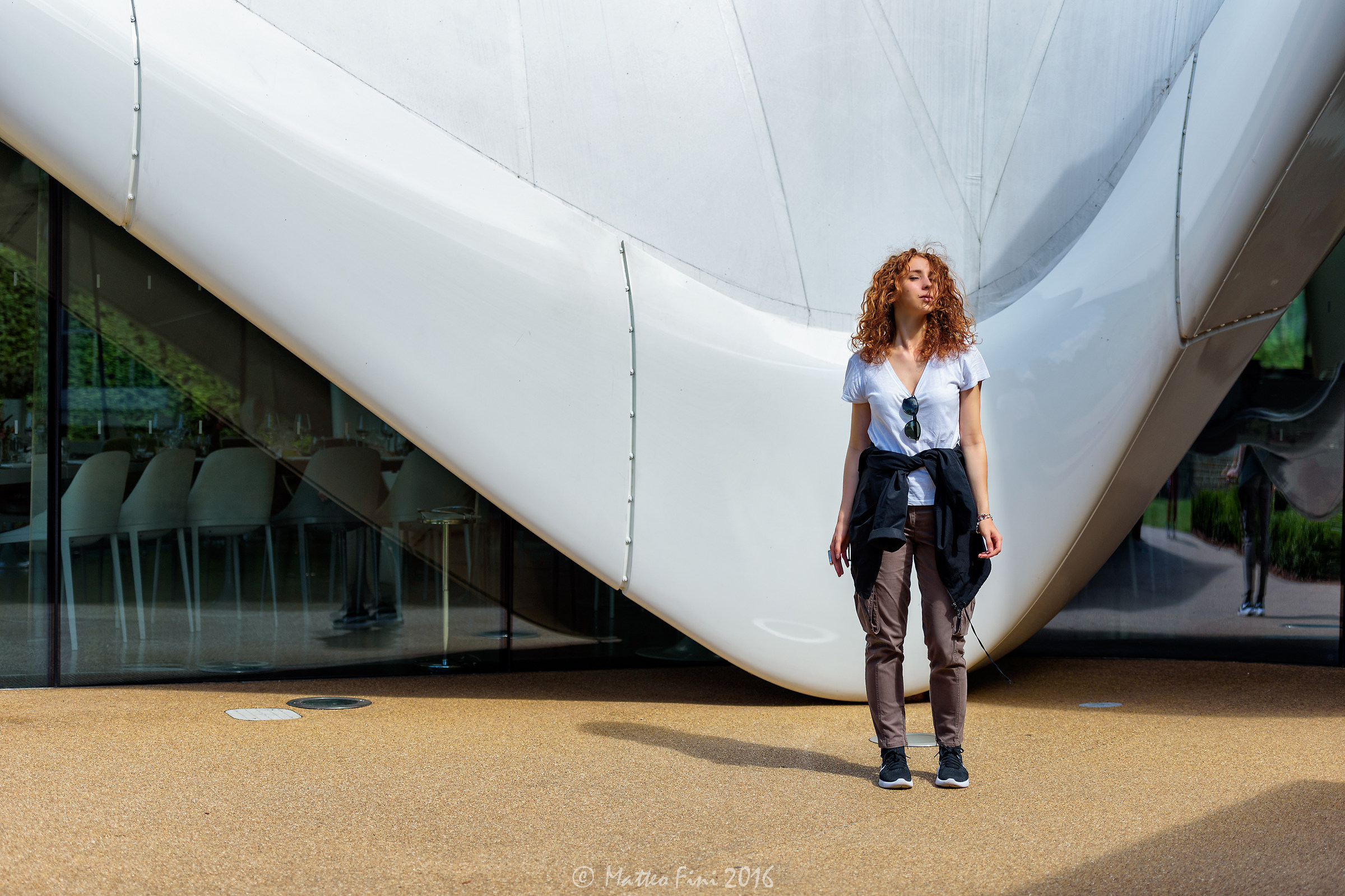 Sunbathing .. awaiting shooting