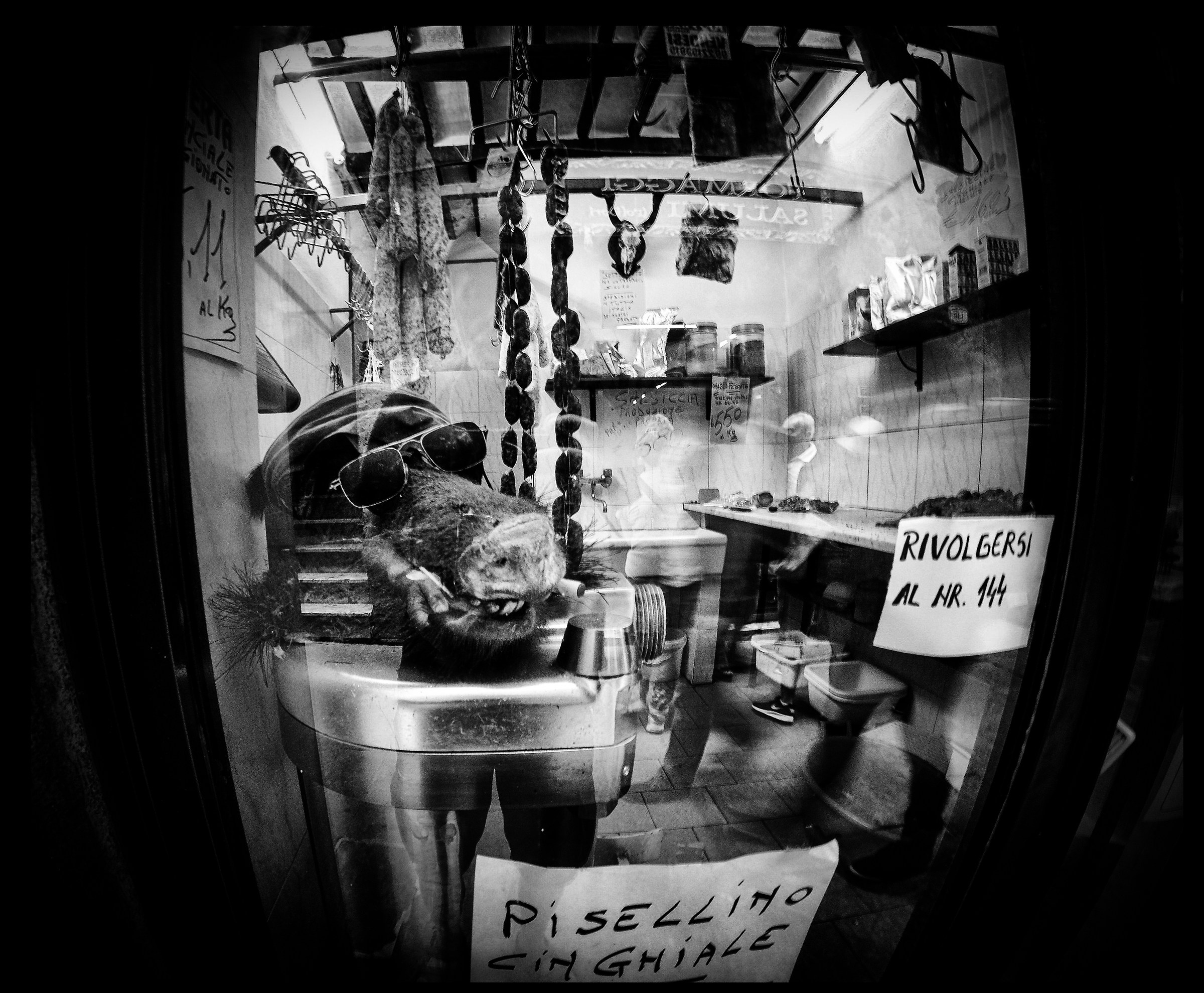 vanishing self-portrait