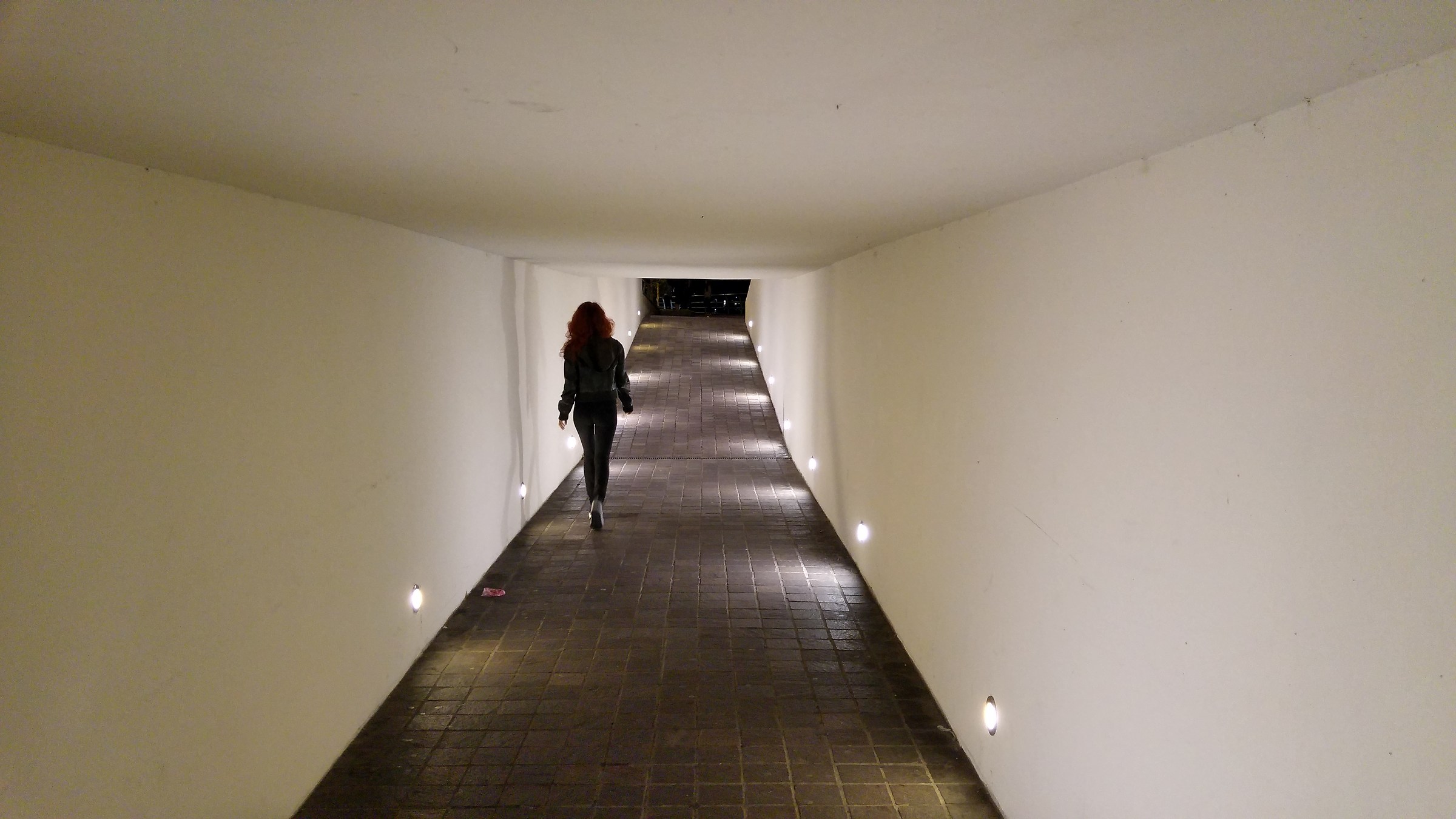 Towards the end of the tunnel