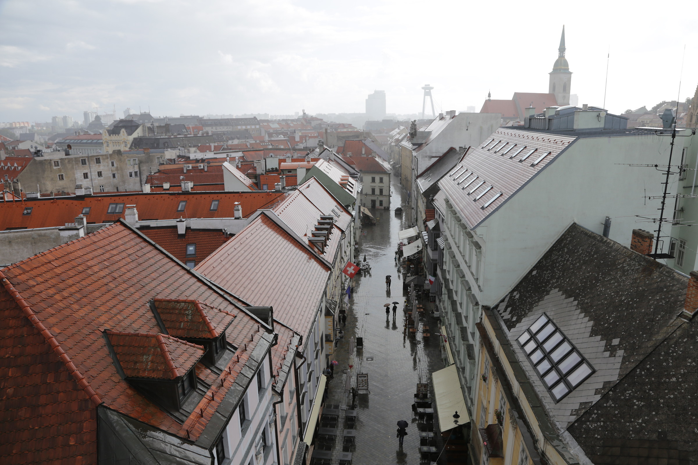 Bratislava architettura tetti.