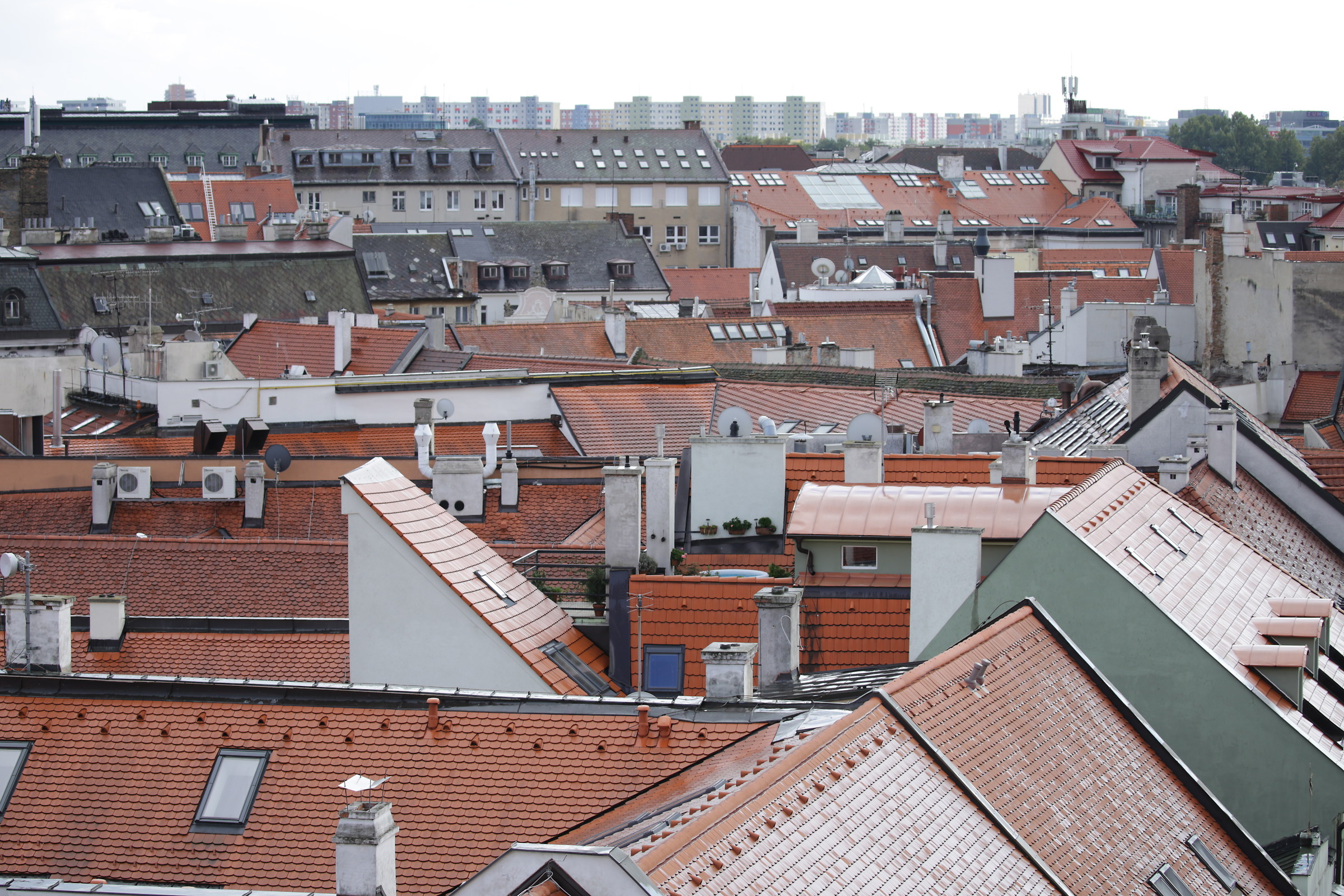 Bratislava architettura tetti.