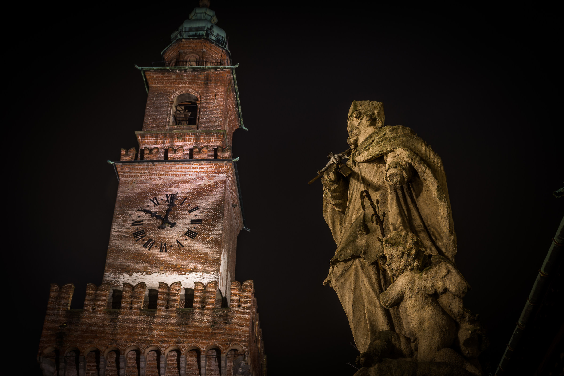 La torre del Bramante e S. Giovannino