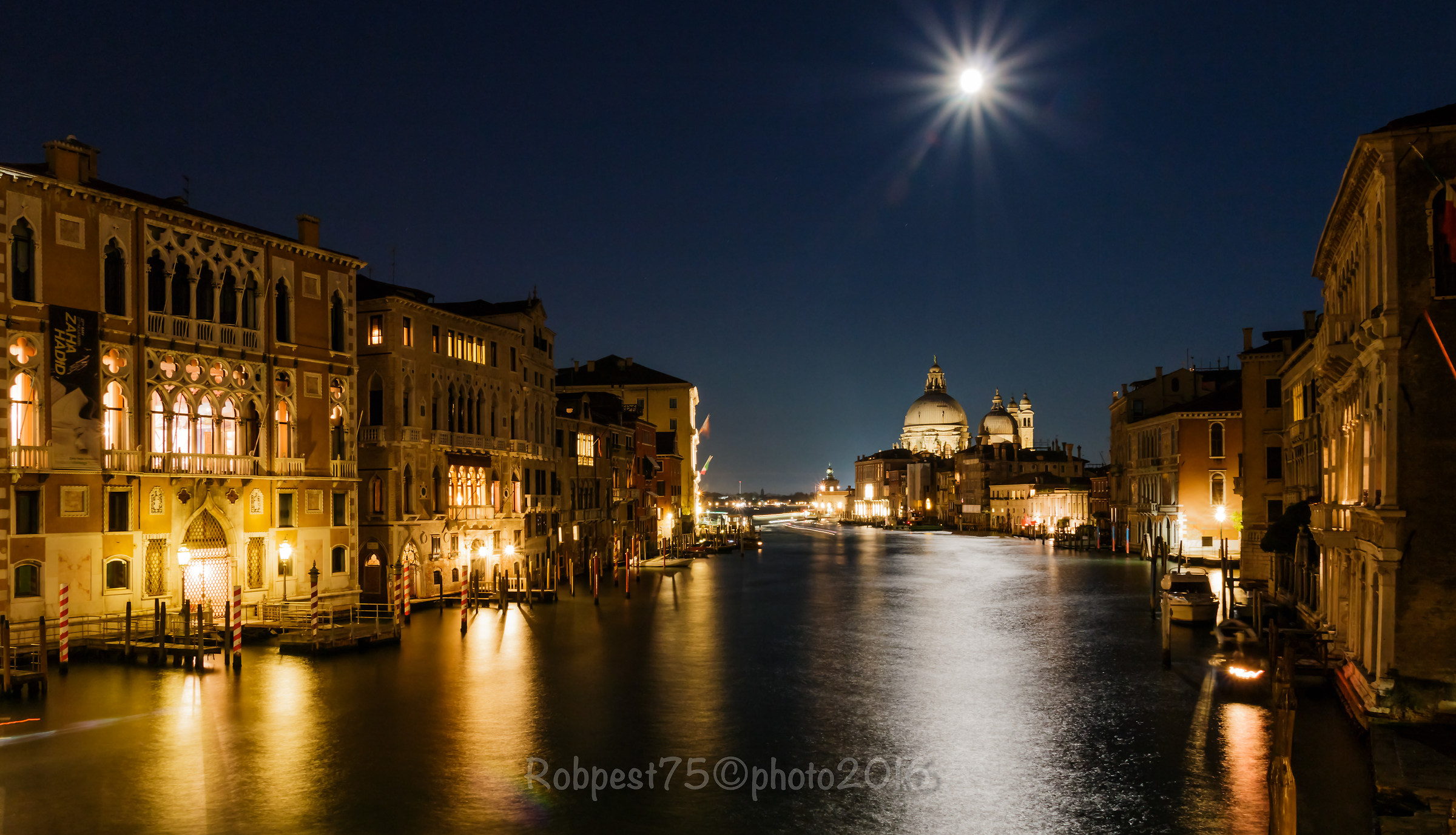 Venezia all'imbrunire.