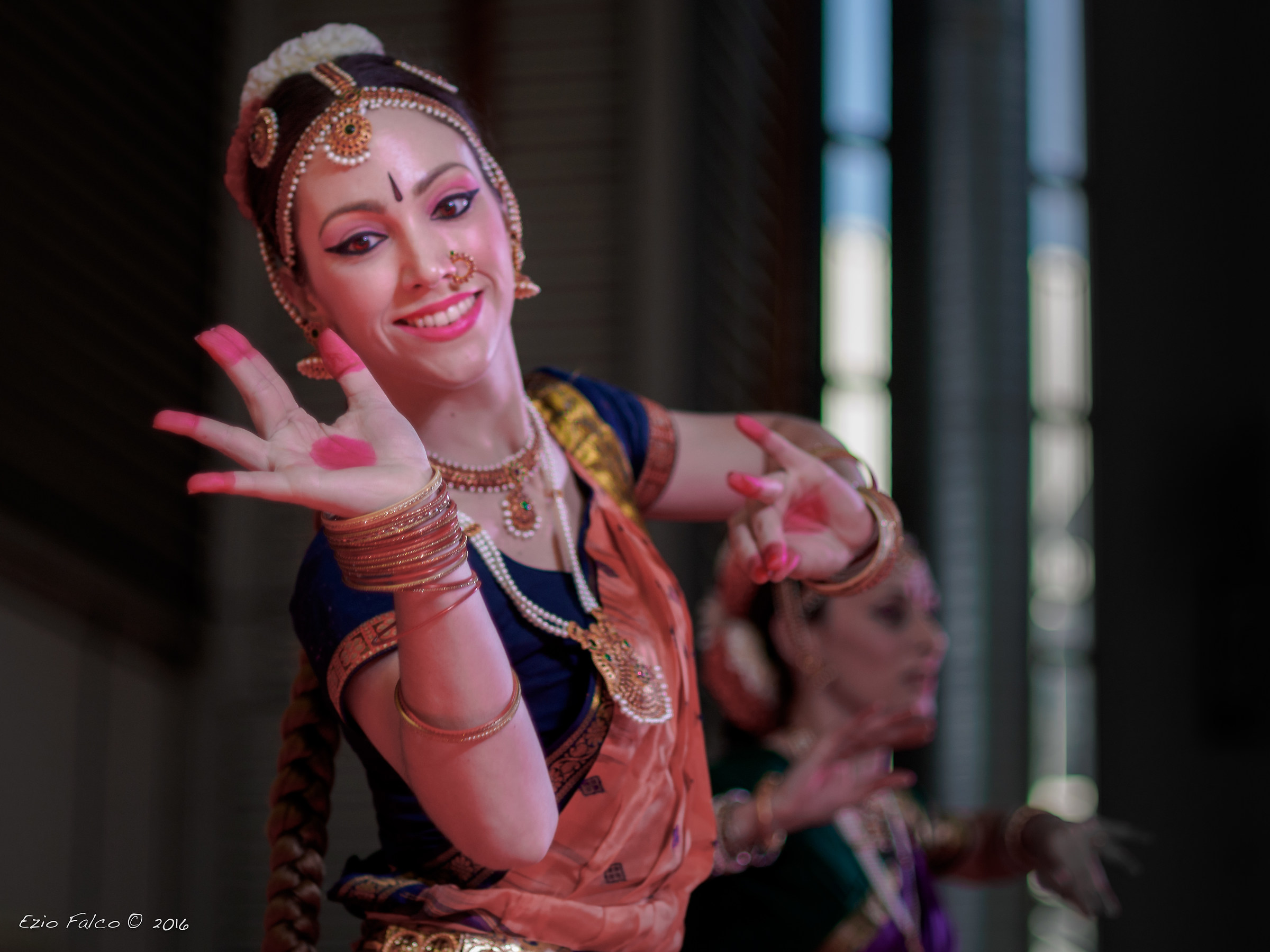 Kuchipudi dancer