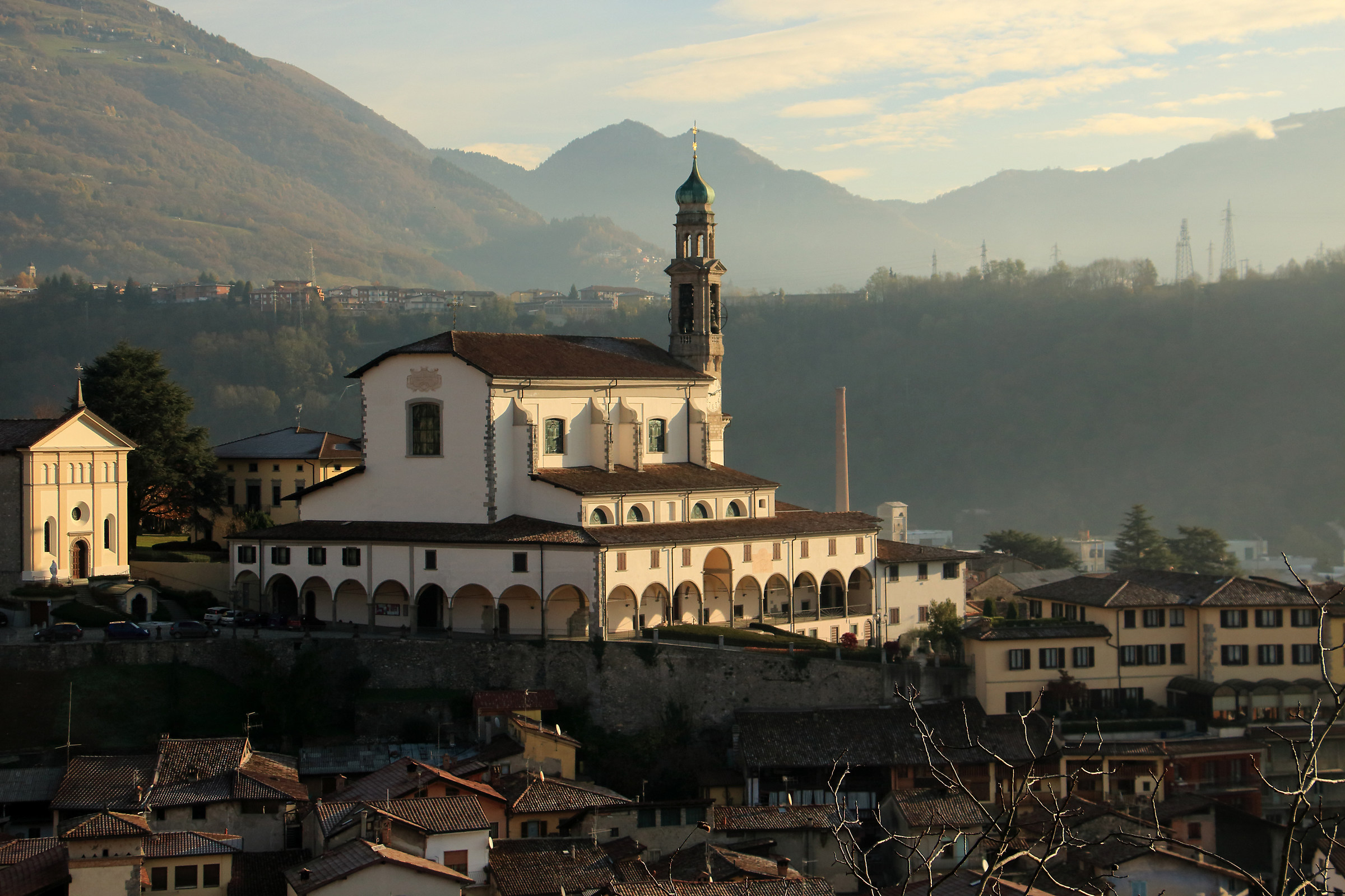 Vertova - "the dominant church"