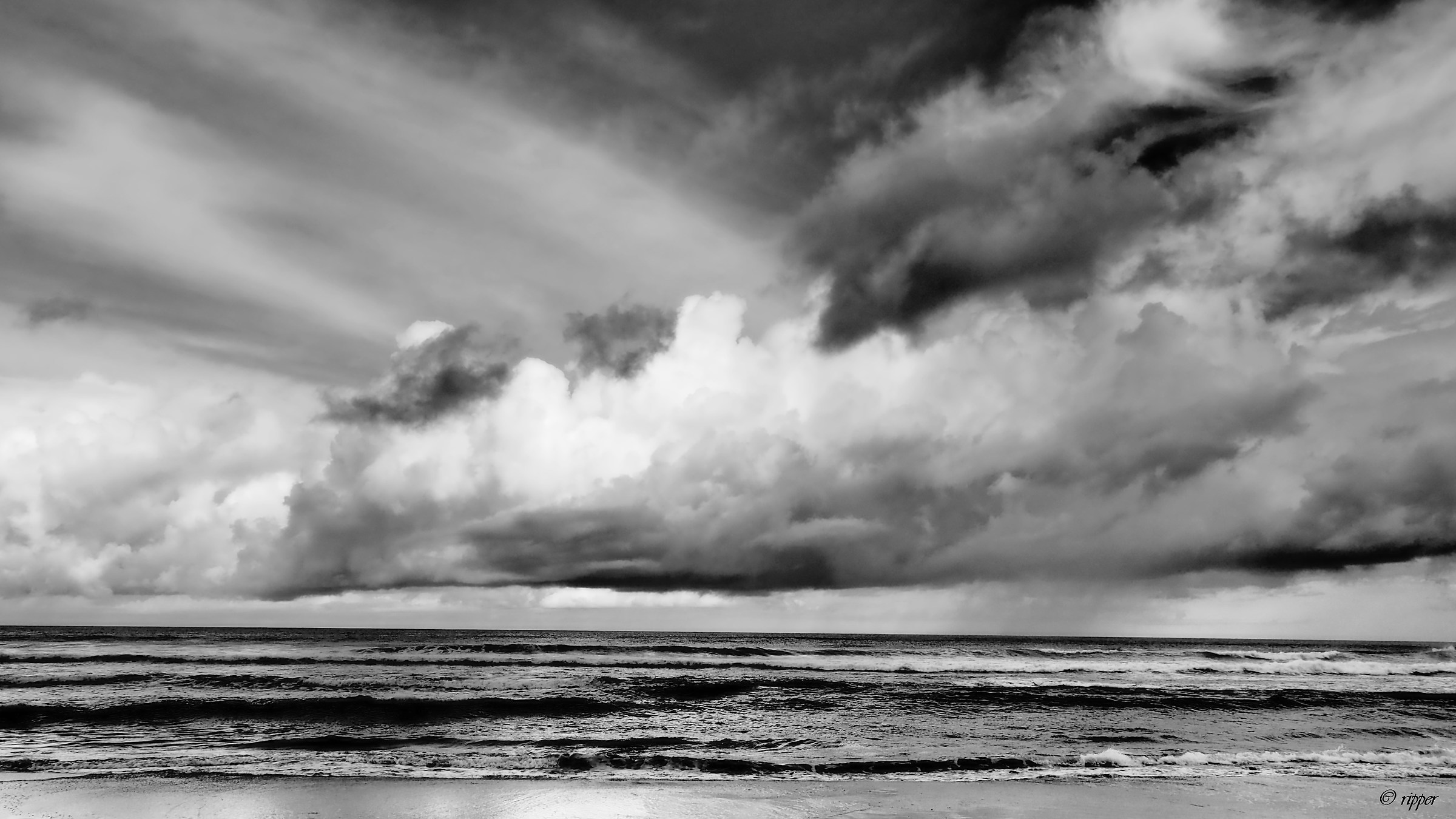 burrasca a Playa de Cofete