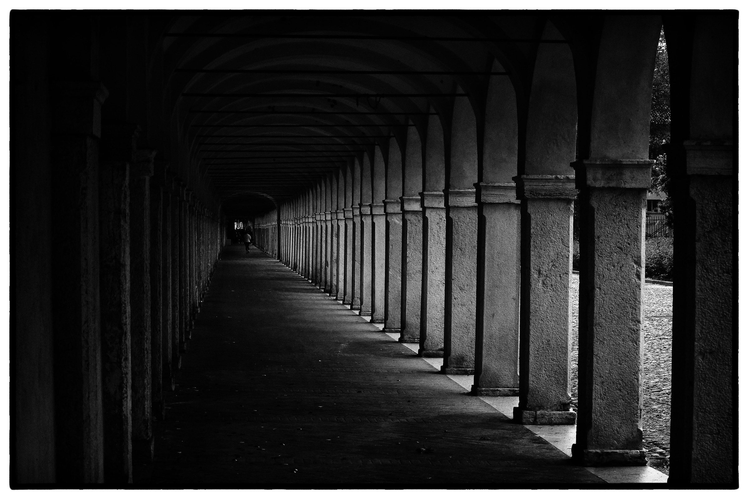 Loggia of Comacchio cappuccinos