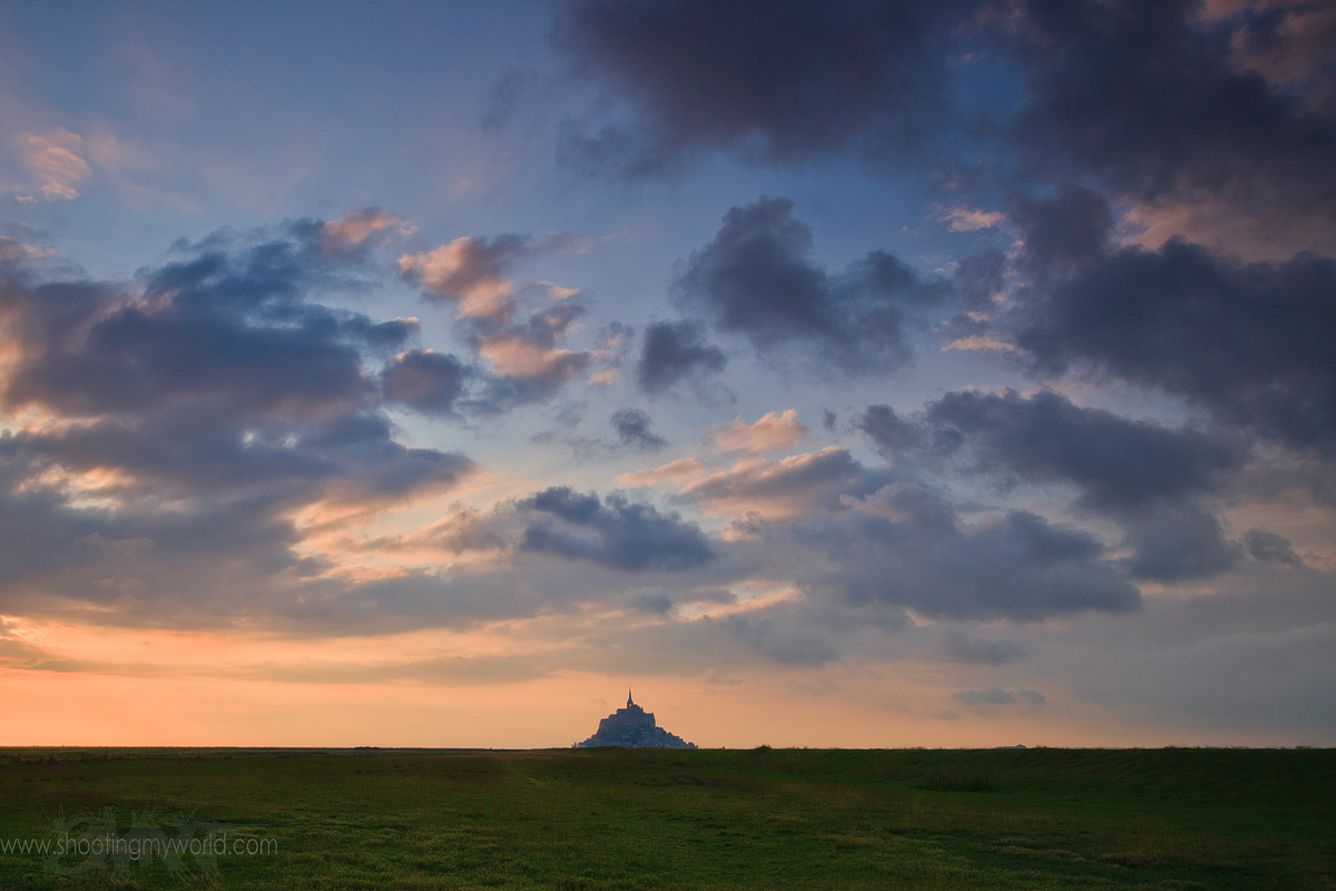 Sunset @ Mont Saint Michel