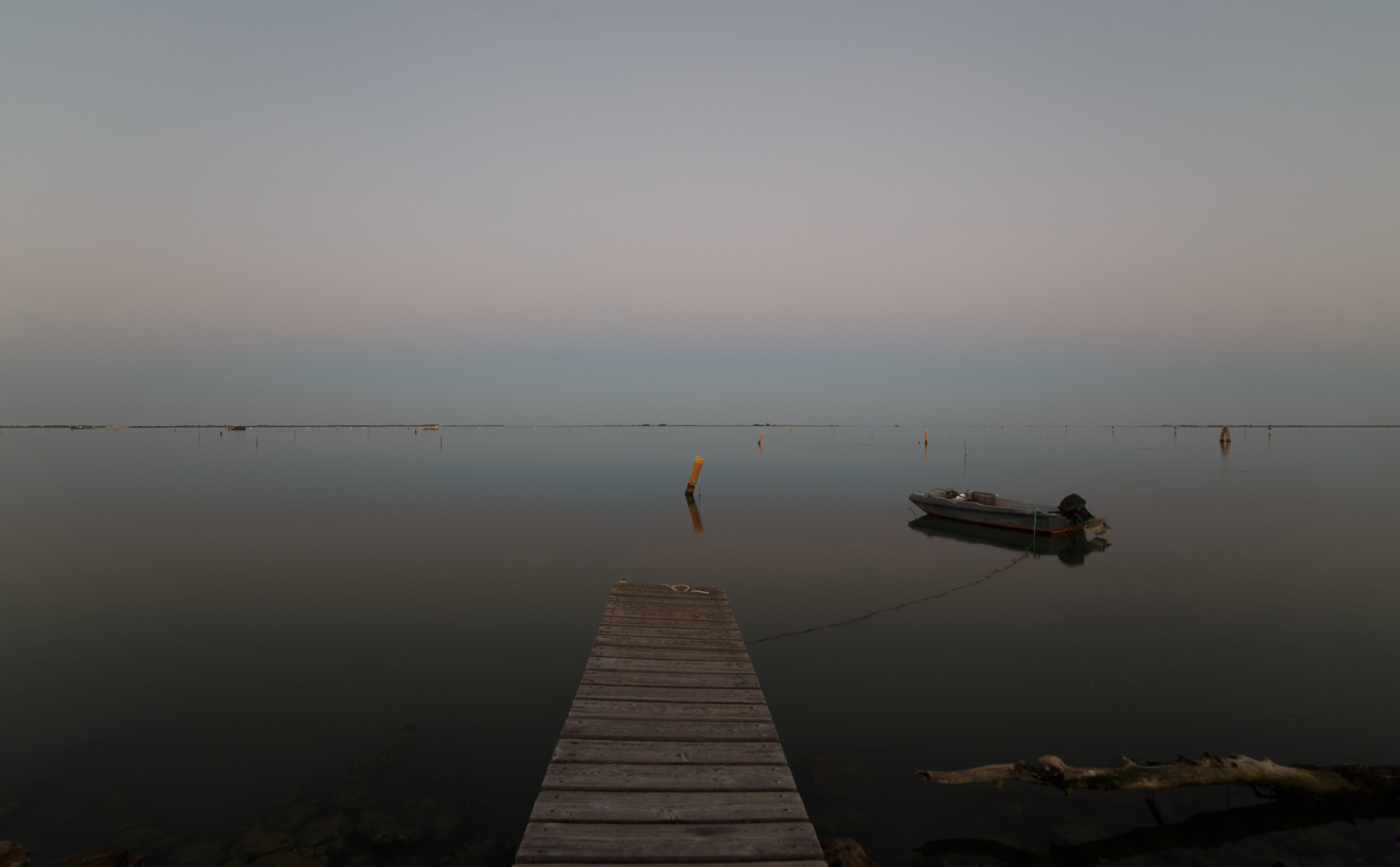 Sacca Scardovari waiting for the night.