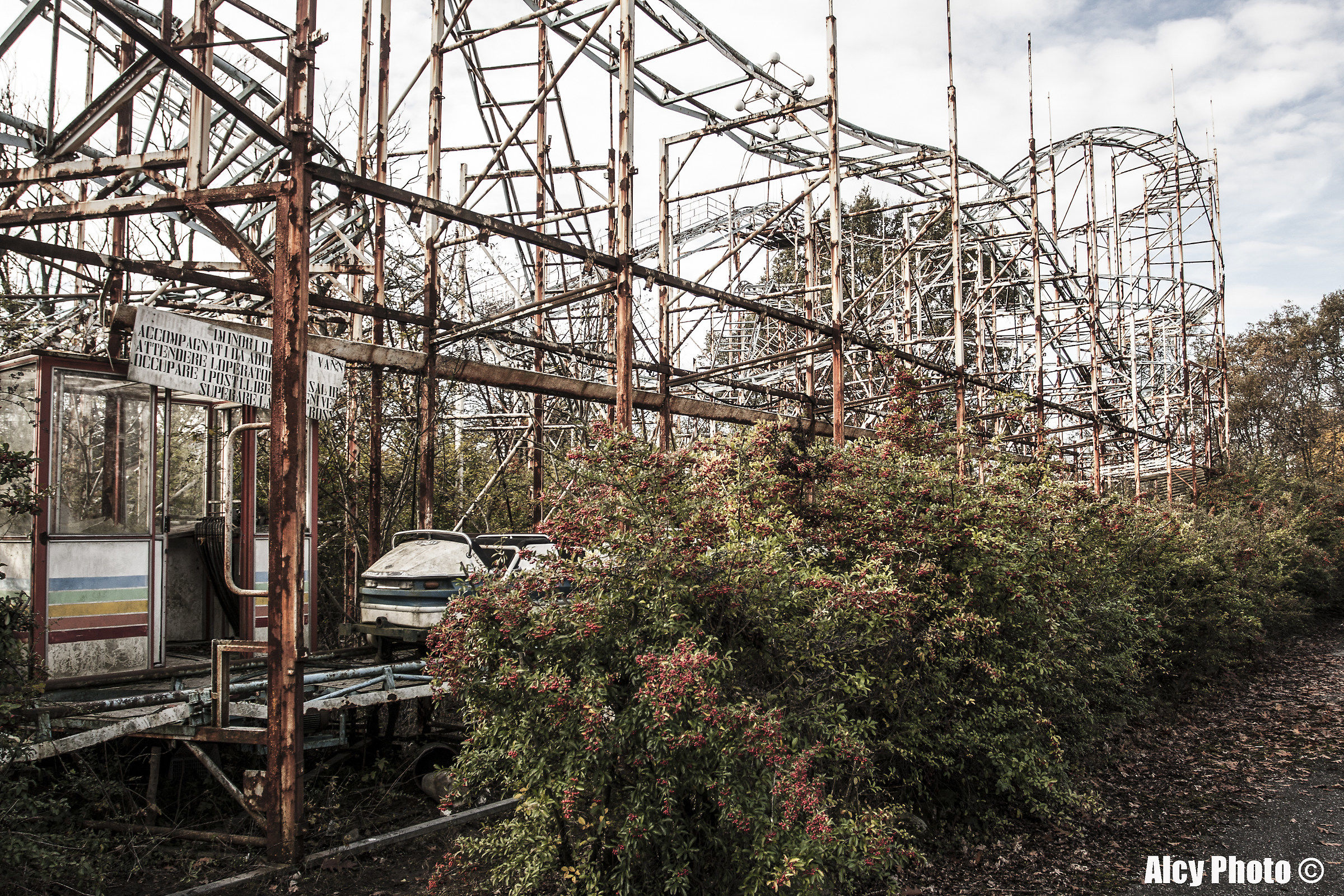 Ottovolante abbandonato