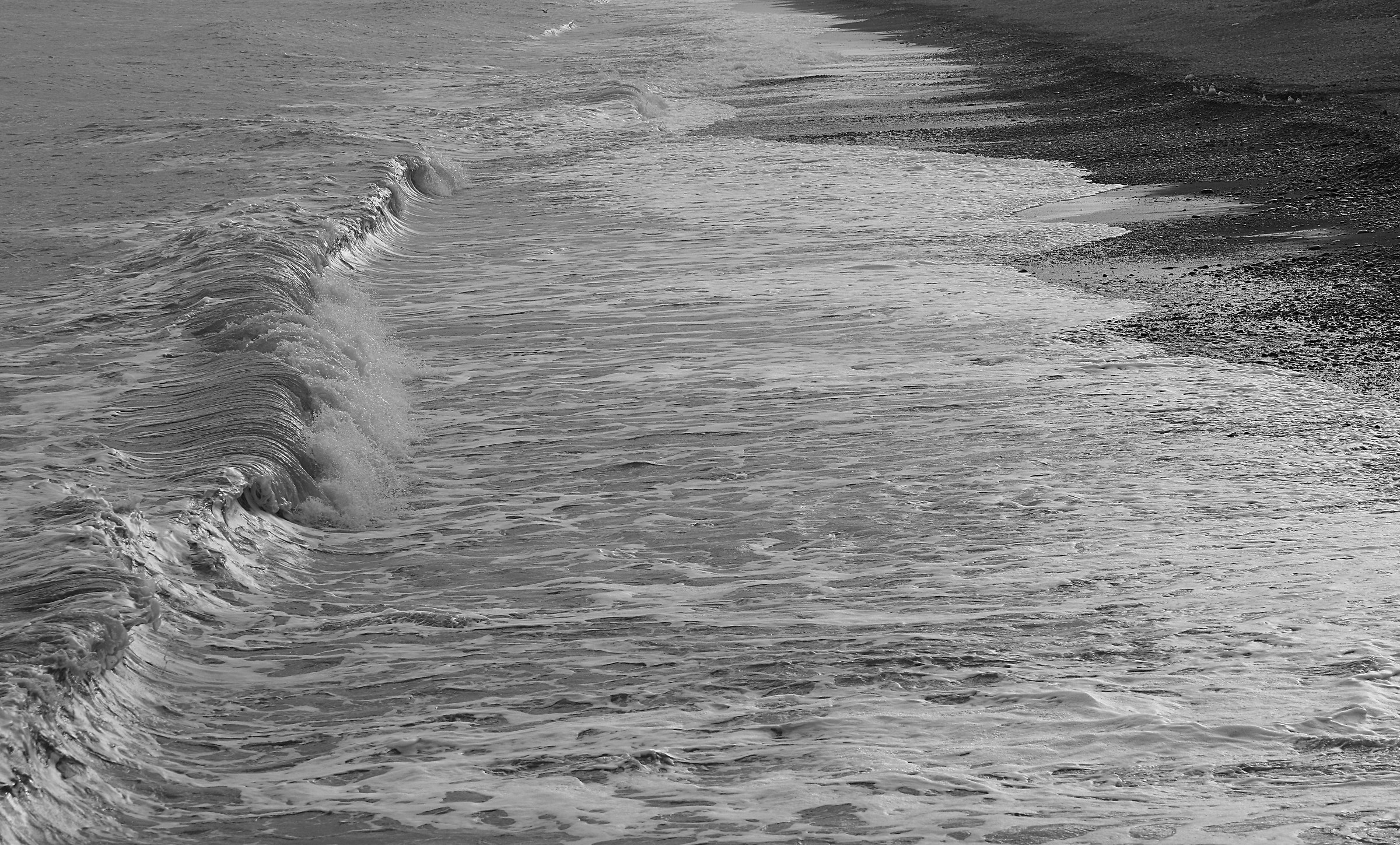 Profile of shiny waves