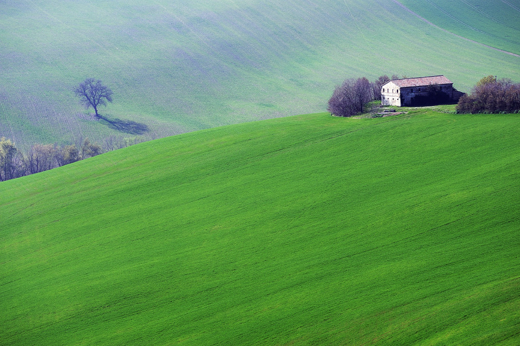 The hill and a little 'further