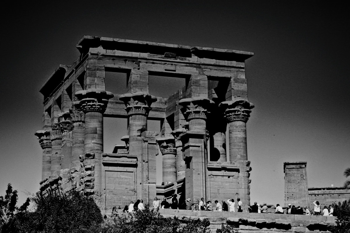 The Kiosk of Trajan on the Island of Philae