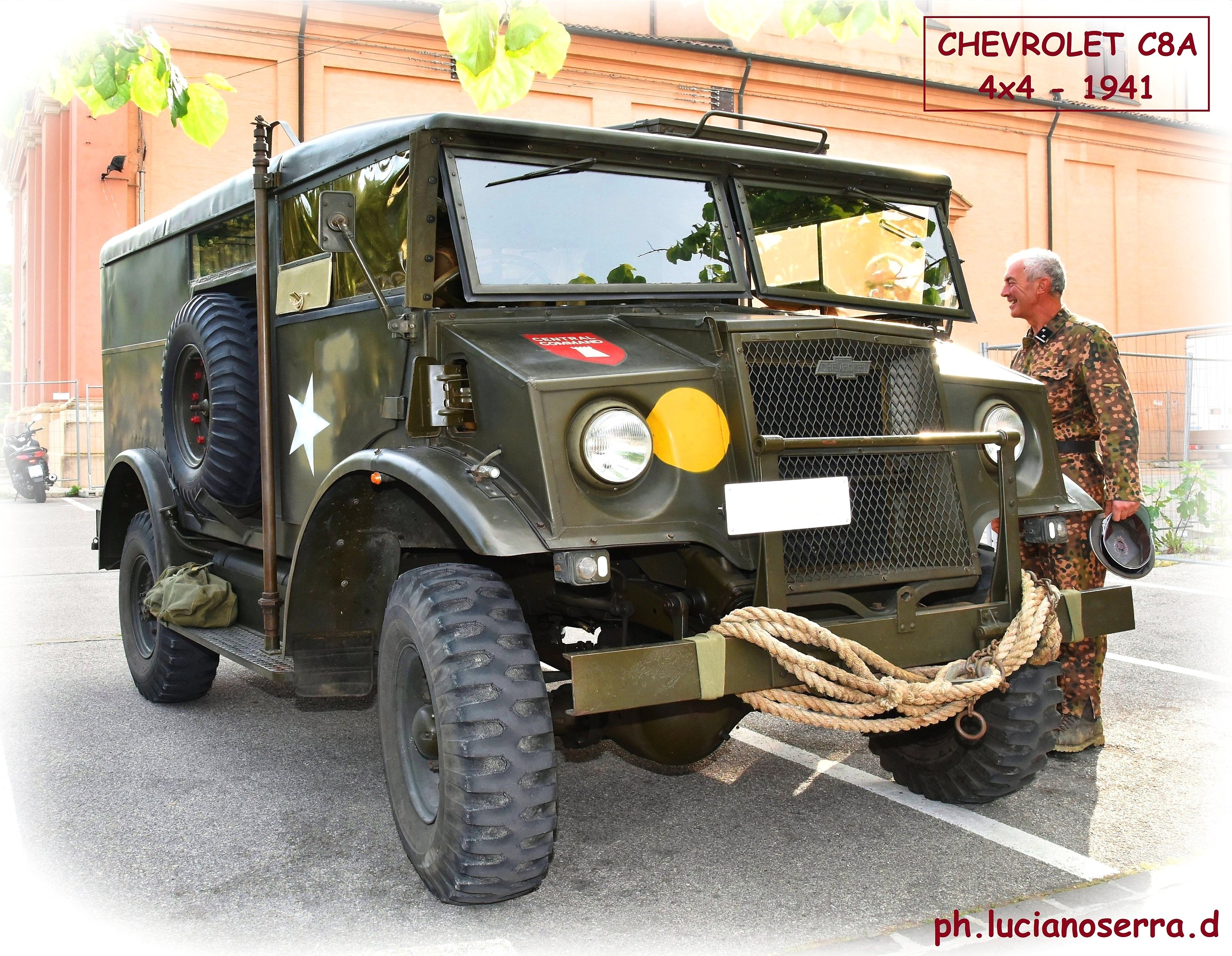 CMP Chevrolet C8A 4x4 con cabina mod. 13 "Blitz" -...