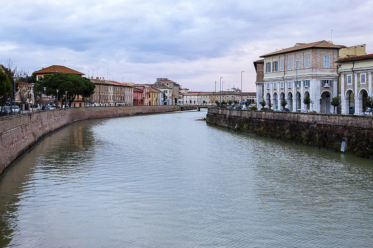 Il fiume Misa a Senigallia