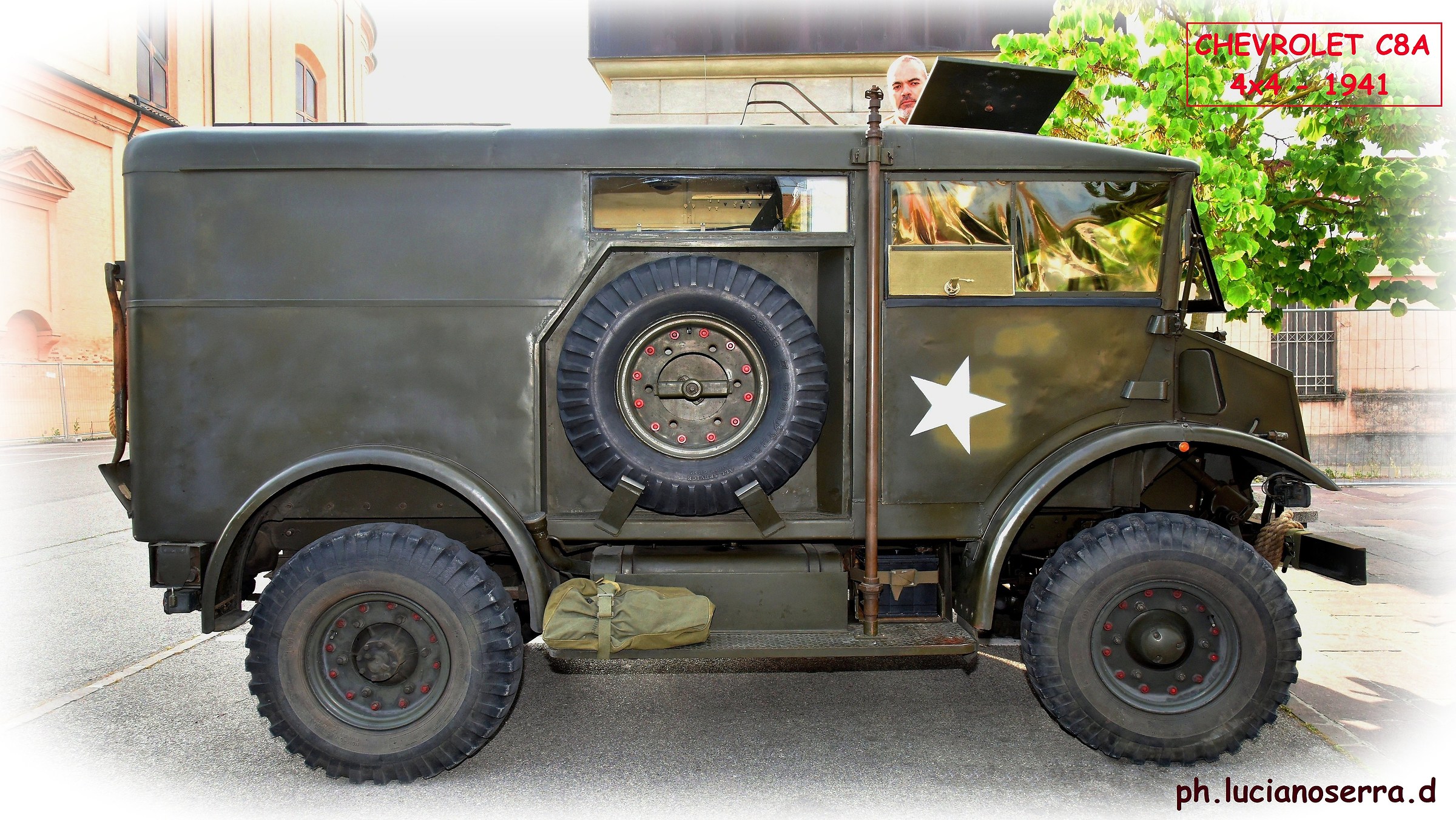 CMP Chevrolet C8A 4x4 con cabina mod. 13 "Blitz" -...