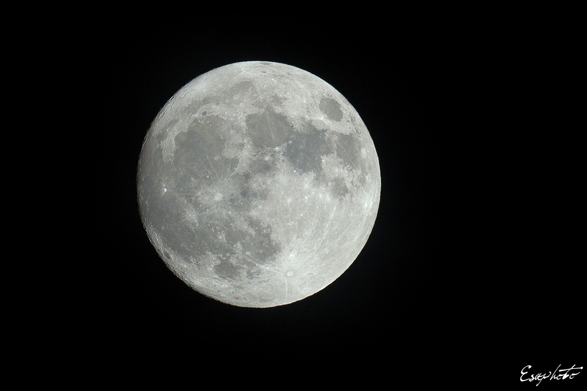 The moon